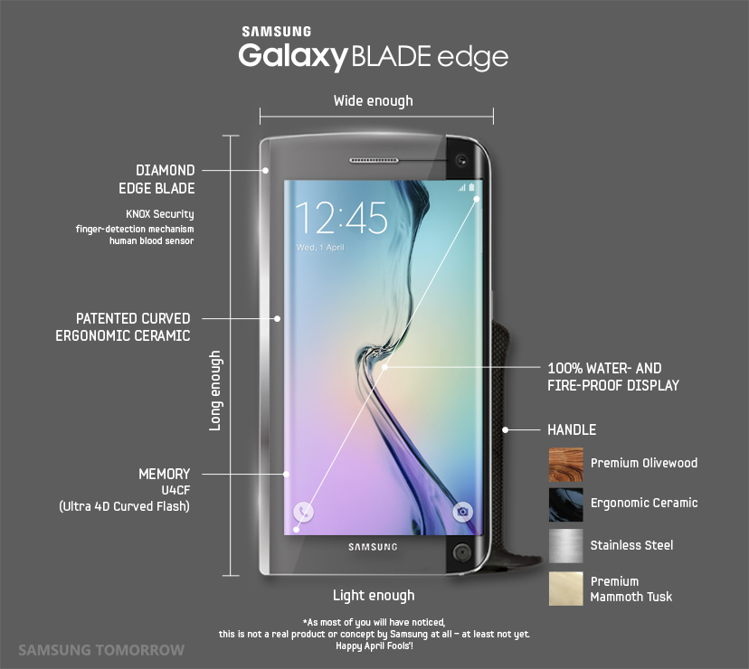 Samsung Galaxy BLADE edge