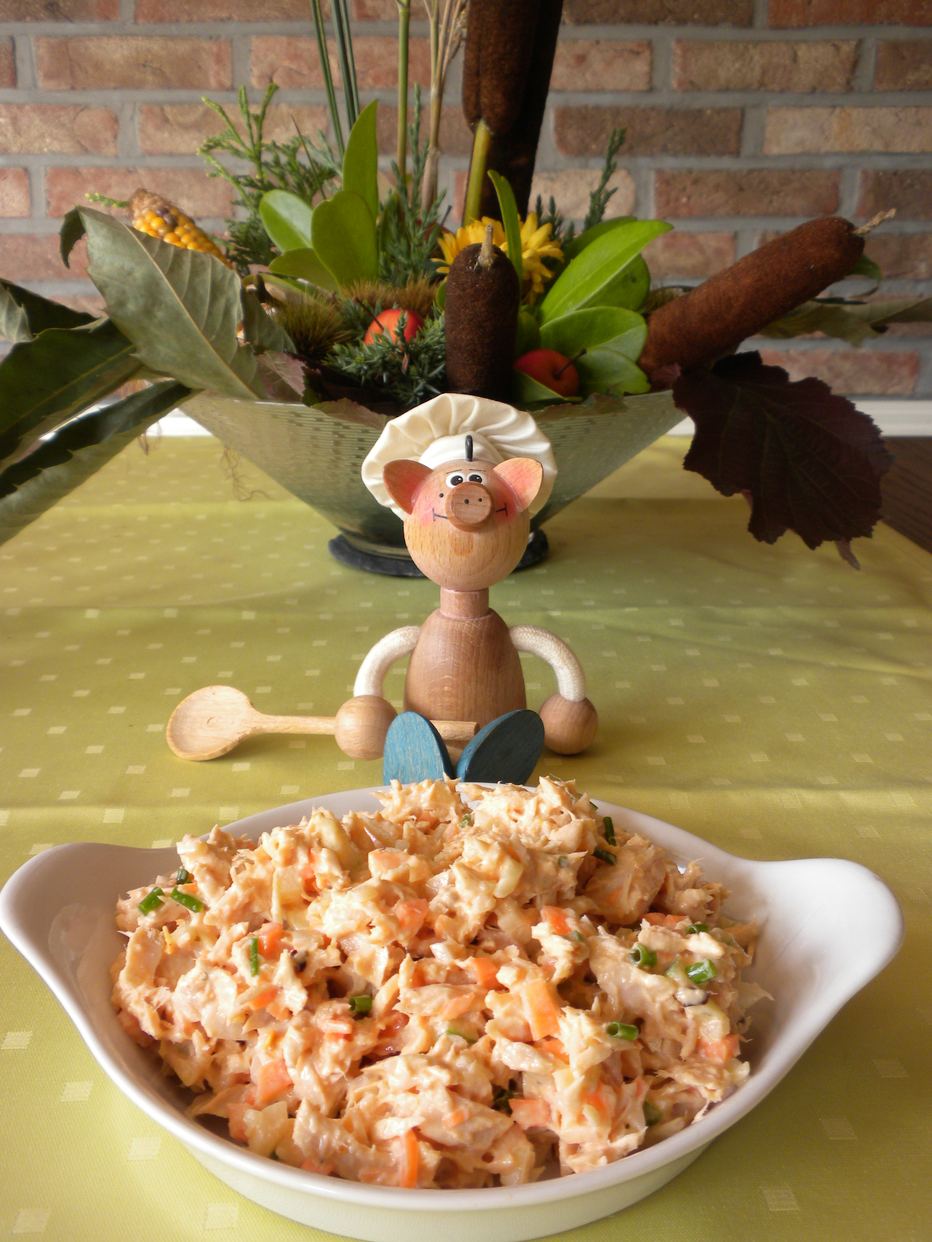 Witte tonijnsla heerlijk beleg voor op de boterham