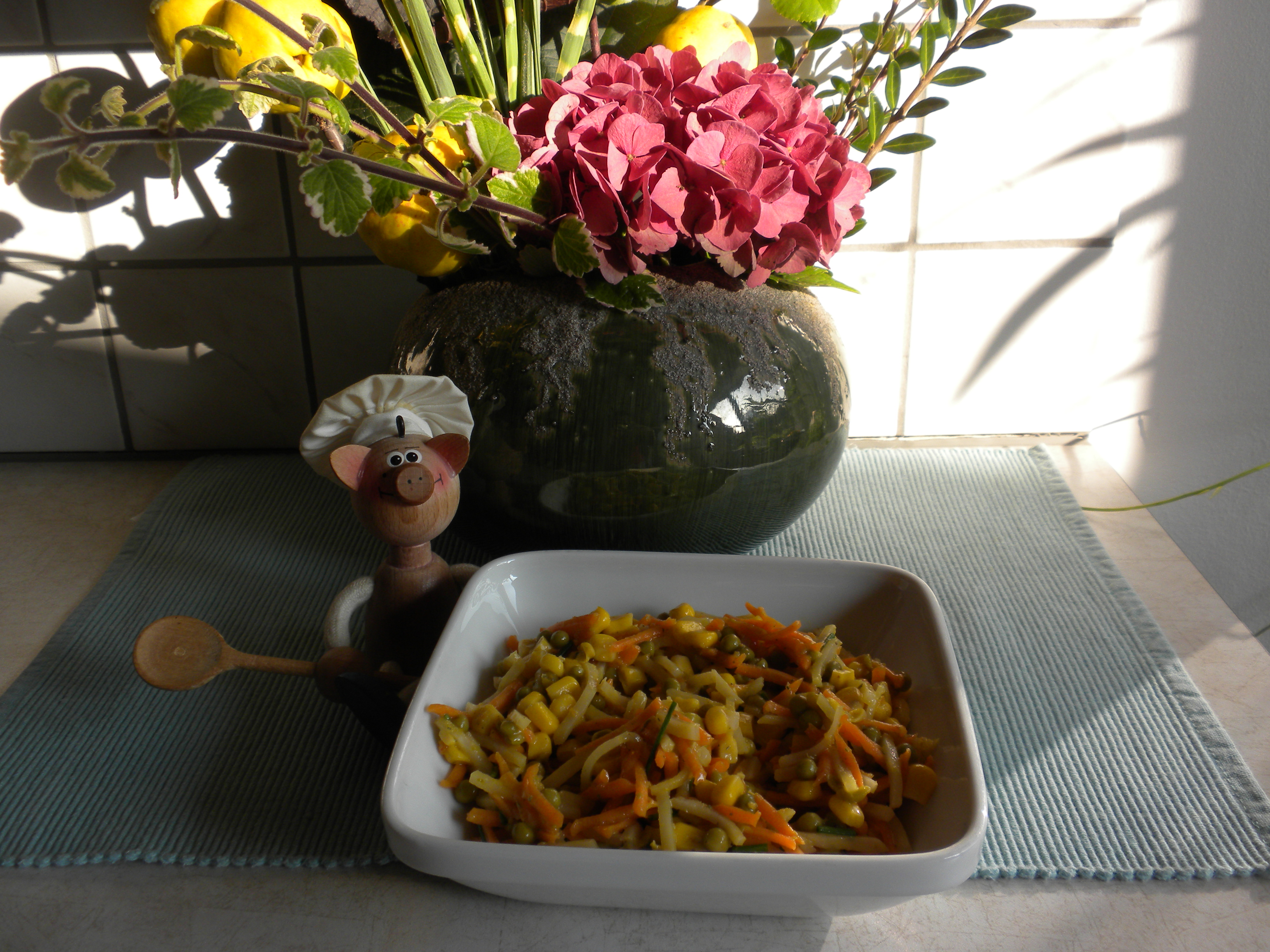 Herfst-groentensalaatje