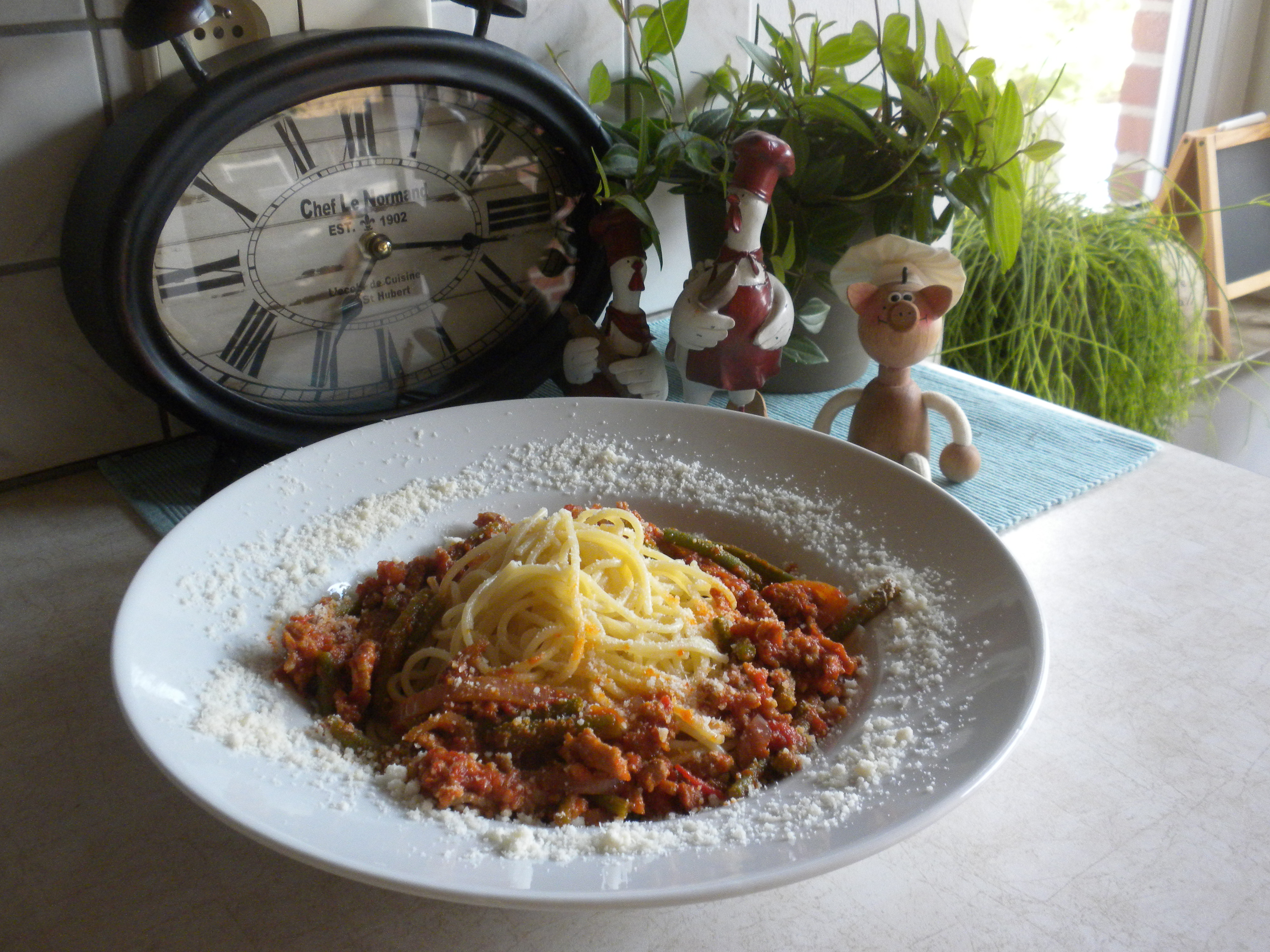 Dagschotel: spaghetti van het huis