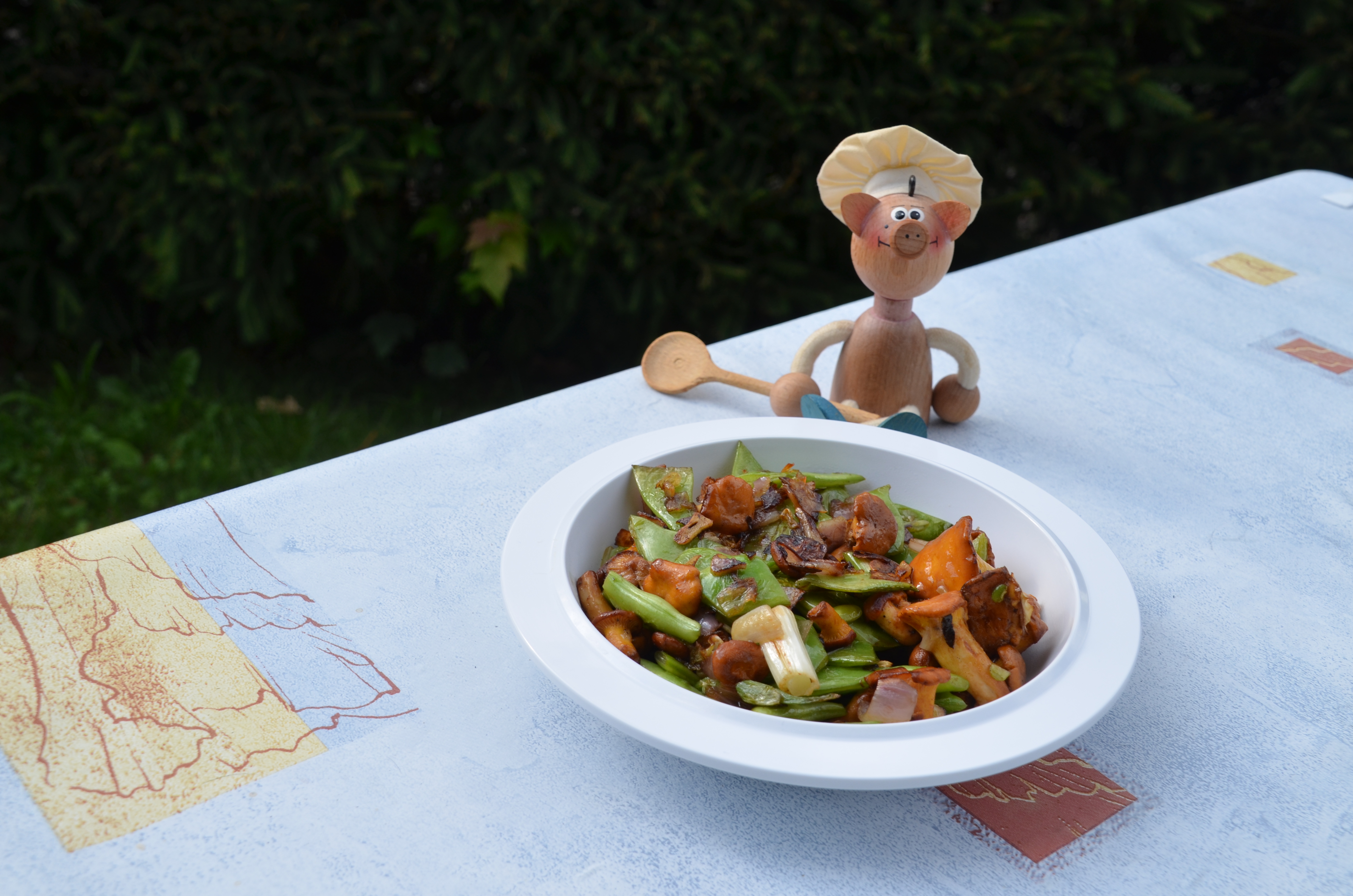 Vakantie: groentenmengeling