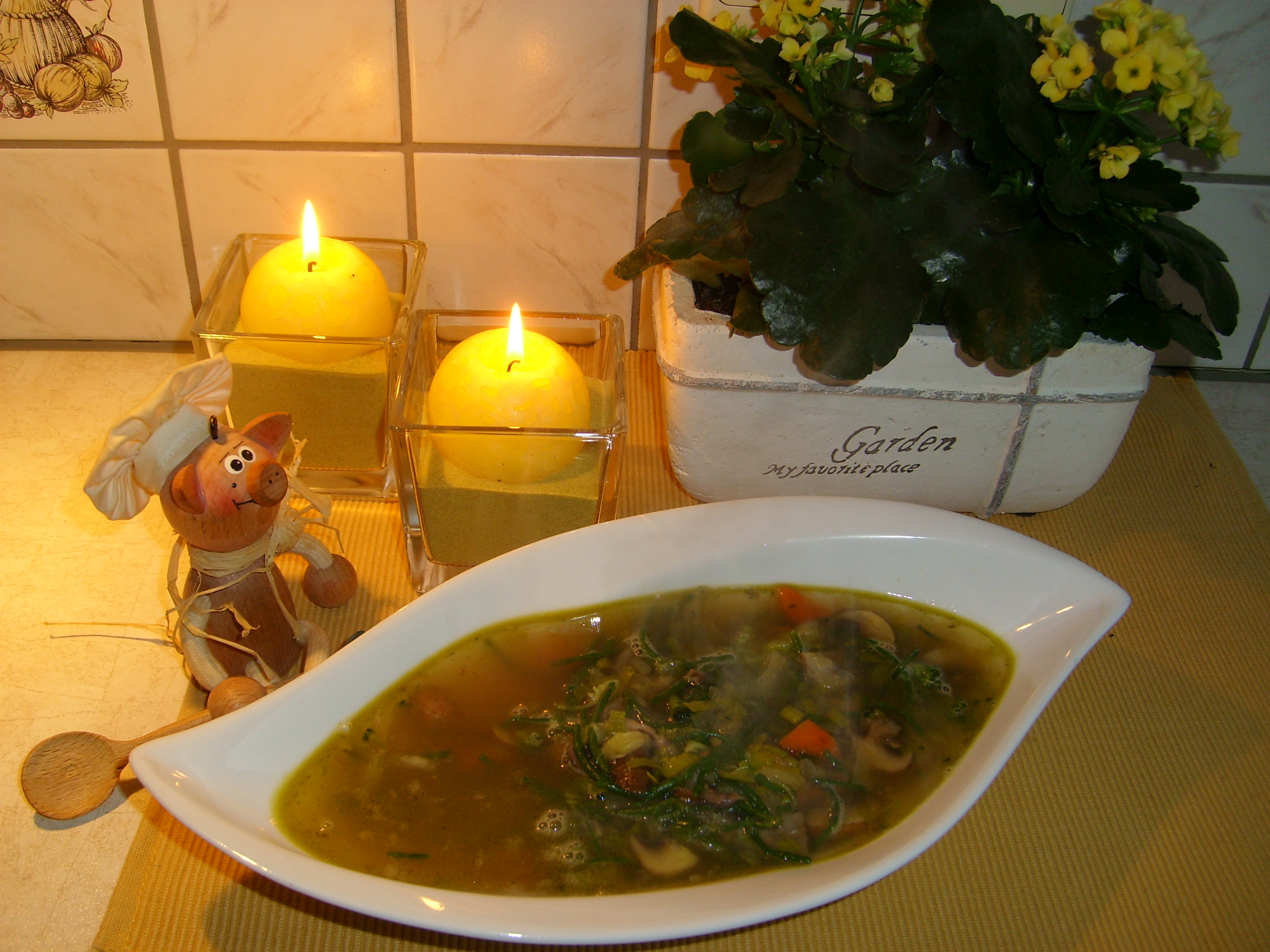 Soep : groenten bouillon