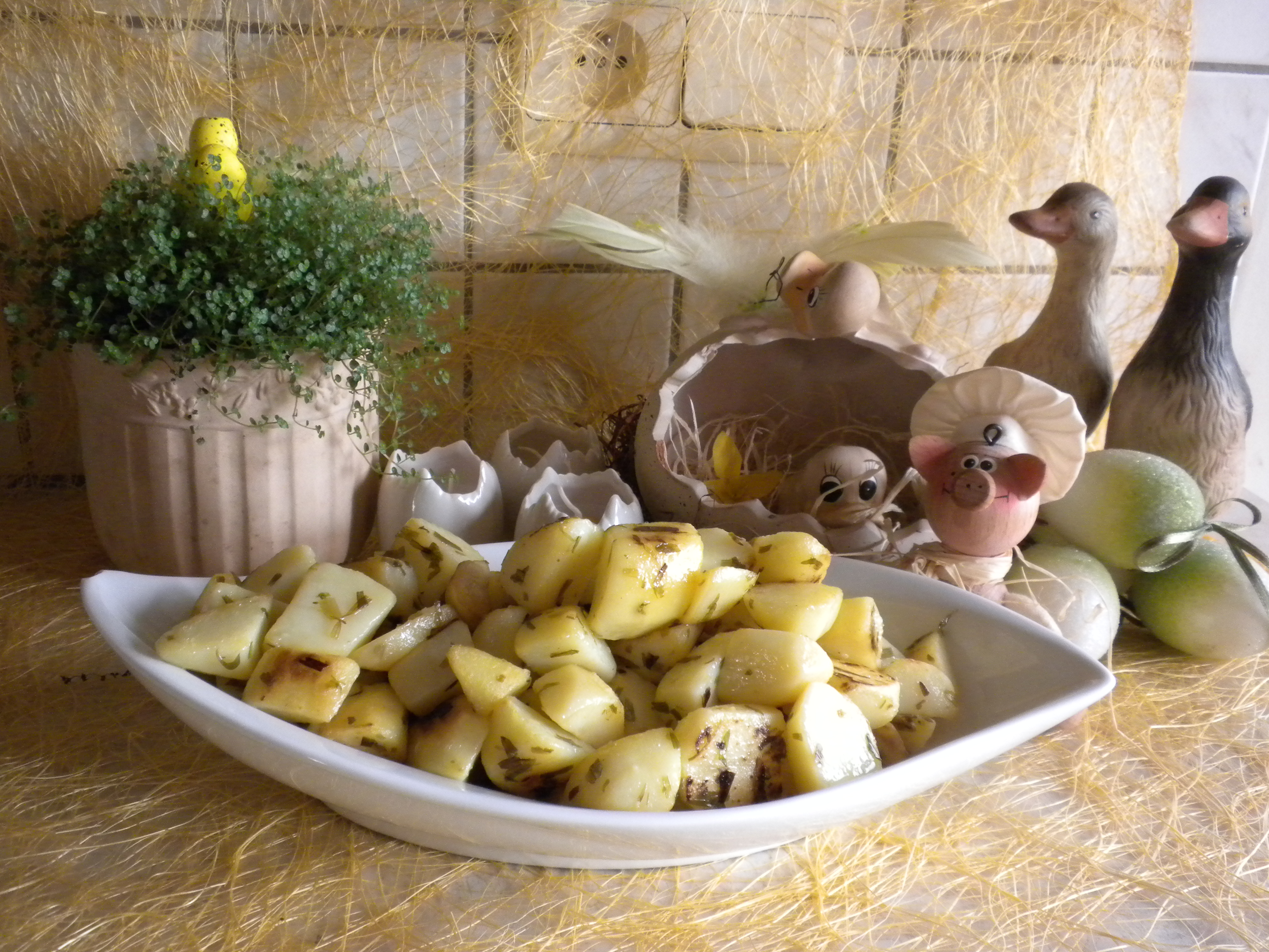 Aardappelen met heerlijke kruiden