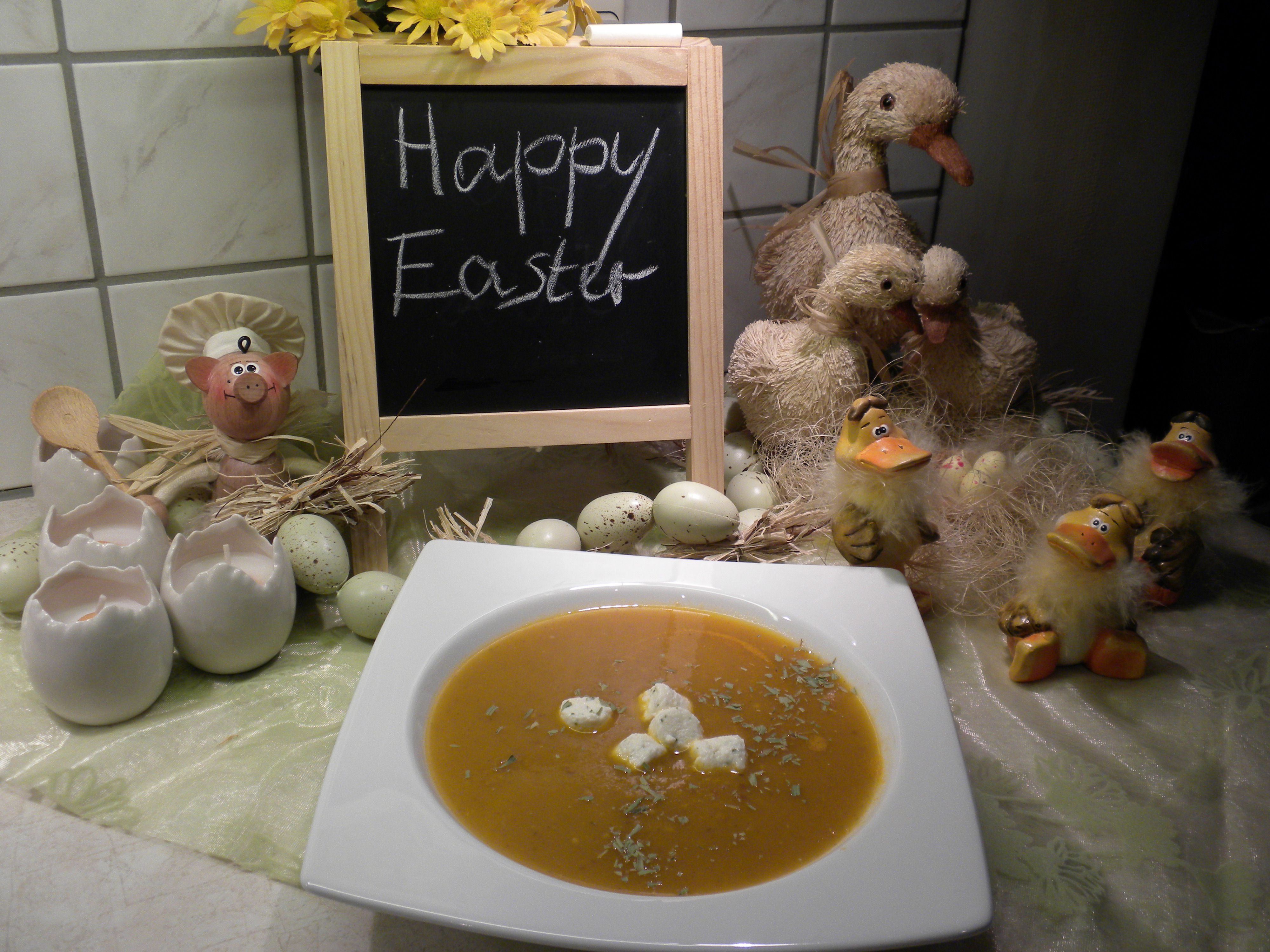 Soep Happy Easter