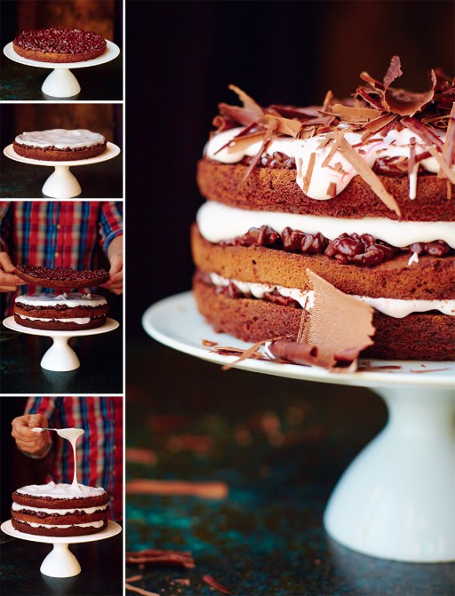 Chocolade feesttaart