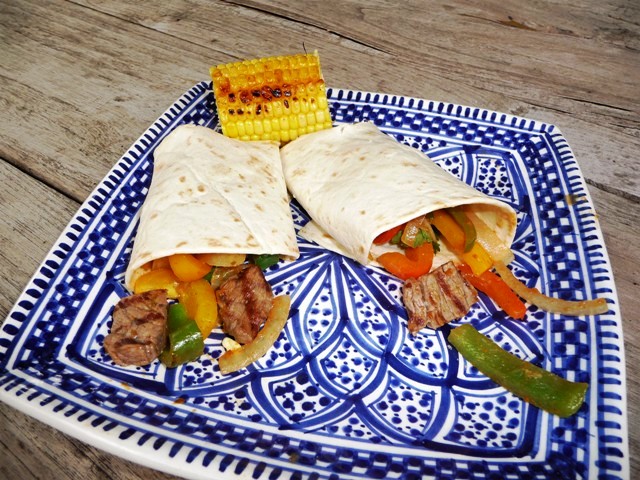 Fajitas de Carne (met biefstuk)