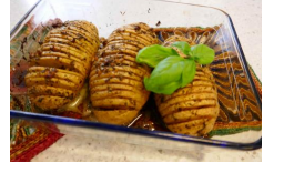 Italiaanse Hasselback Aardappelen