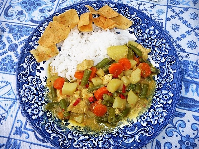 Balinese kip curry (Ayam Bumbu Bali)