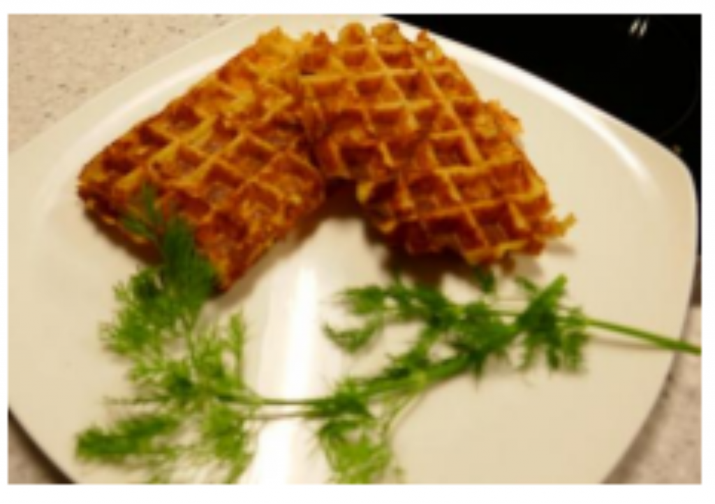 Hartige aardappelwafels