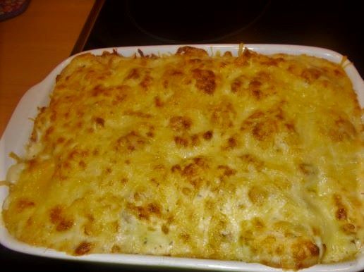 Romige aardappelpuree met kaas uit de oven