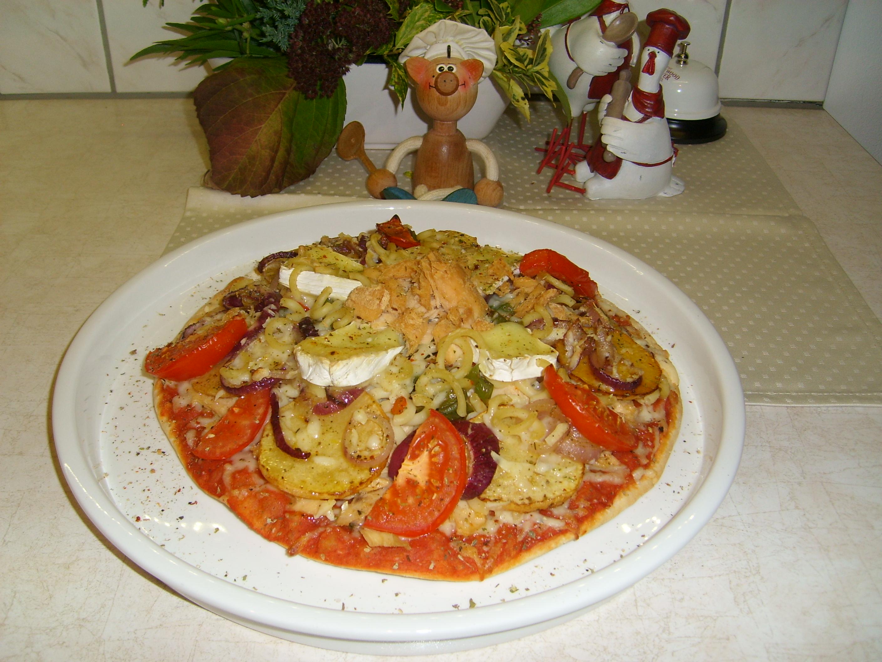 Pizza pasta Bella