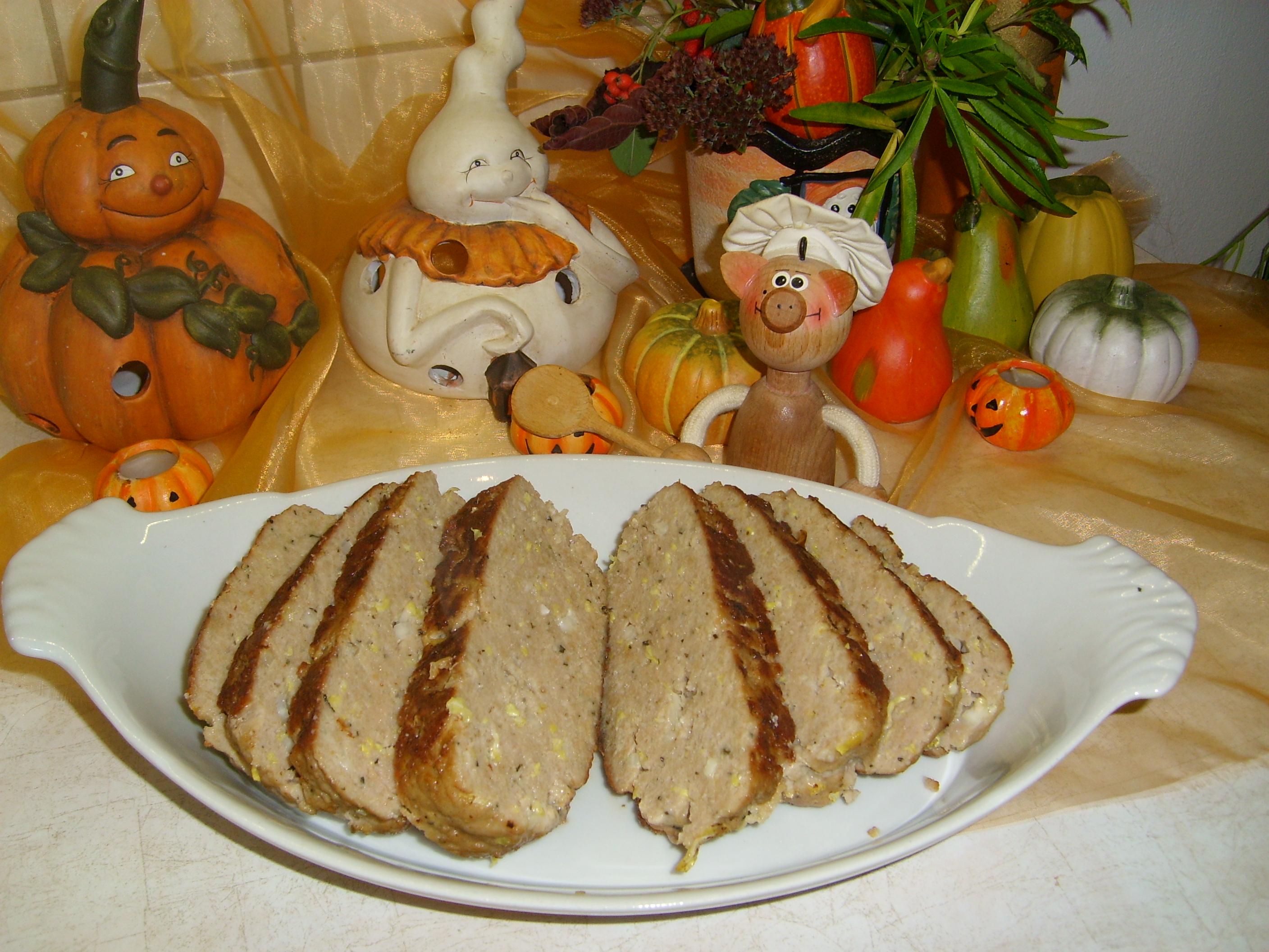 Kalkoengehaktbroodje met spitskool