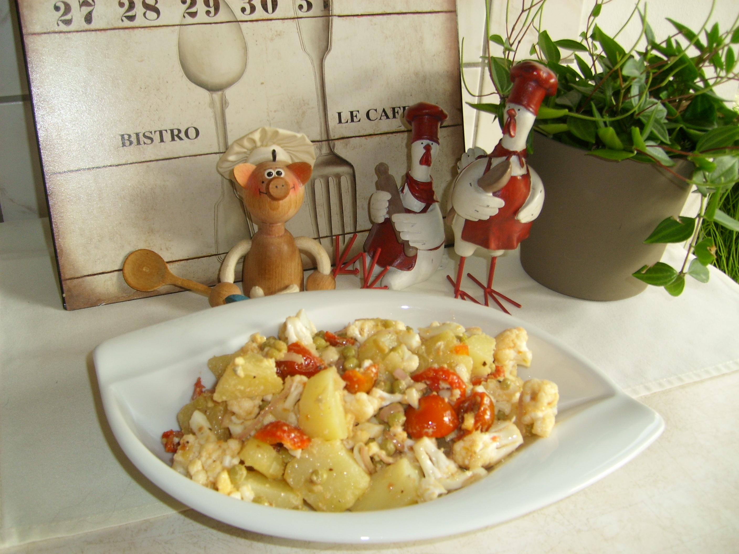Aardappelsla met een Belgisch tintje
