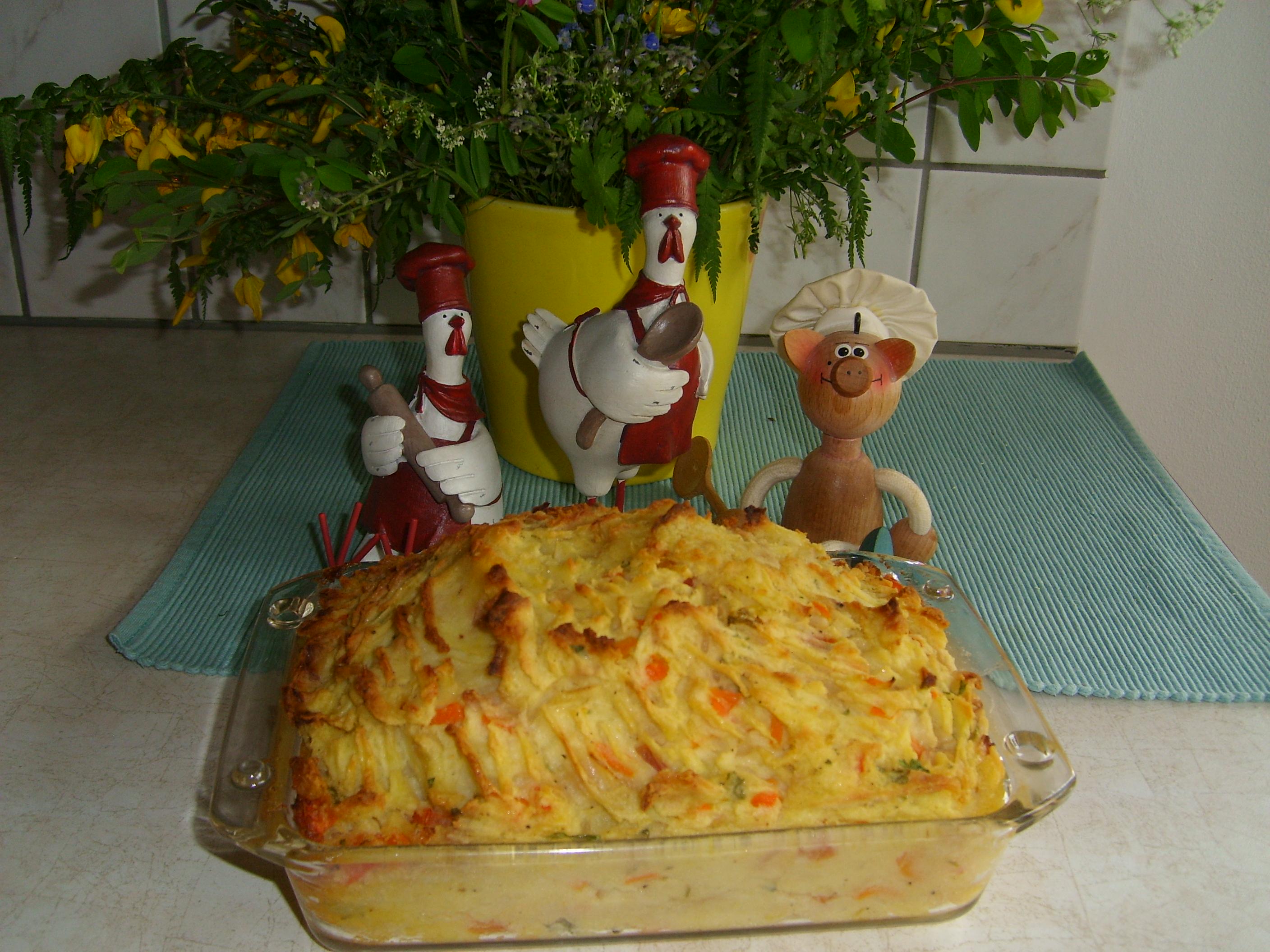 Aardappelpuree: alles ziet er anders uit als de zon schijnt