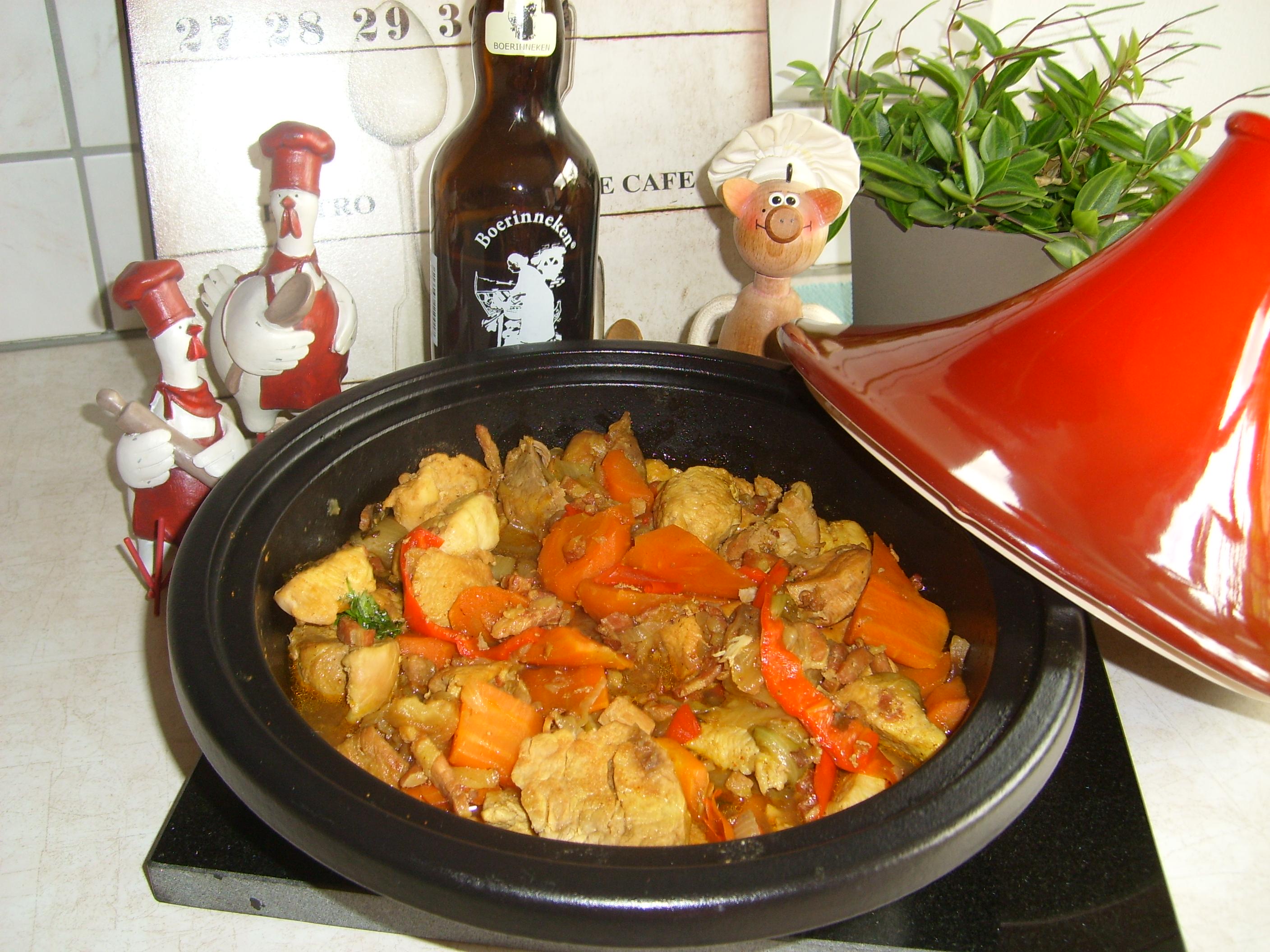 Tajine: boerinneken verdwaald tussen lekkernijen