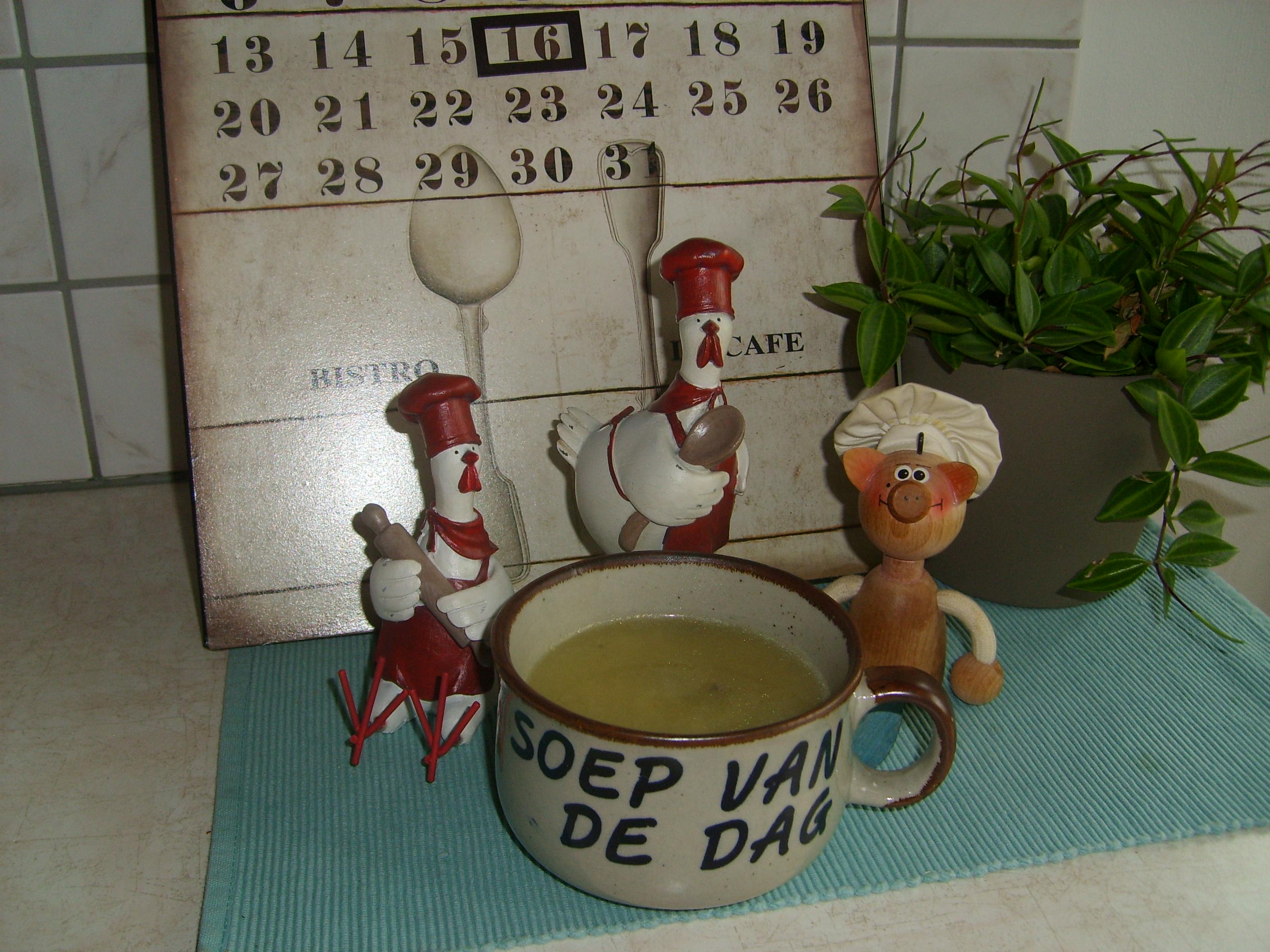 Soep van de dag 16 mei 2013