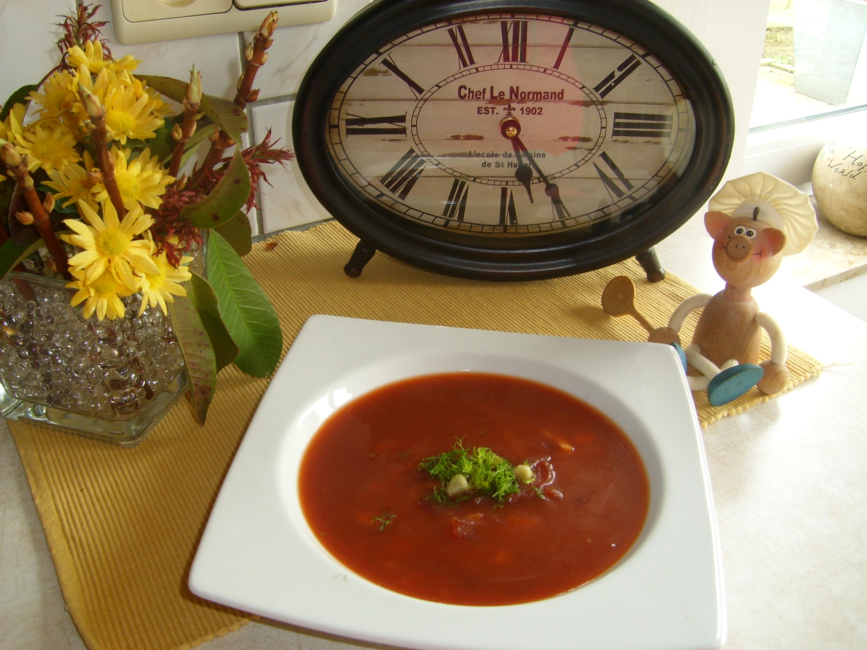 Soep: roodkapje en sneeuwwitje samen op pad