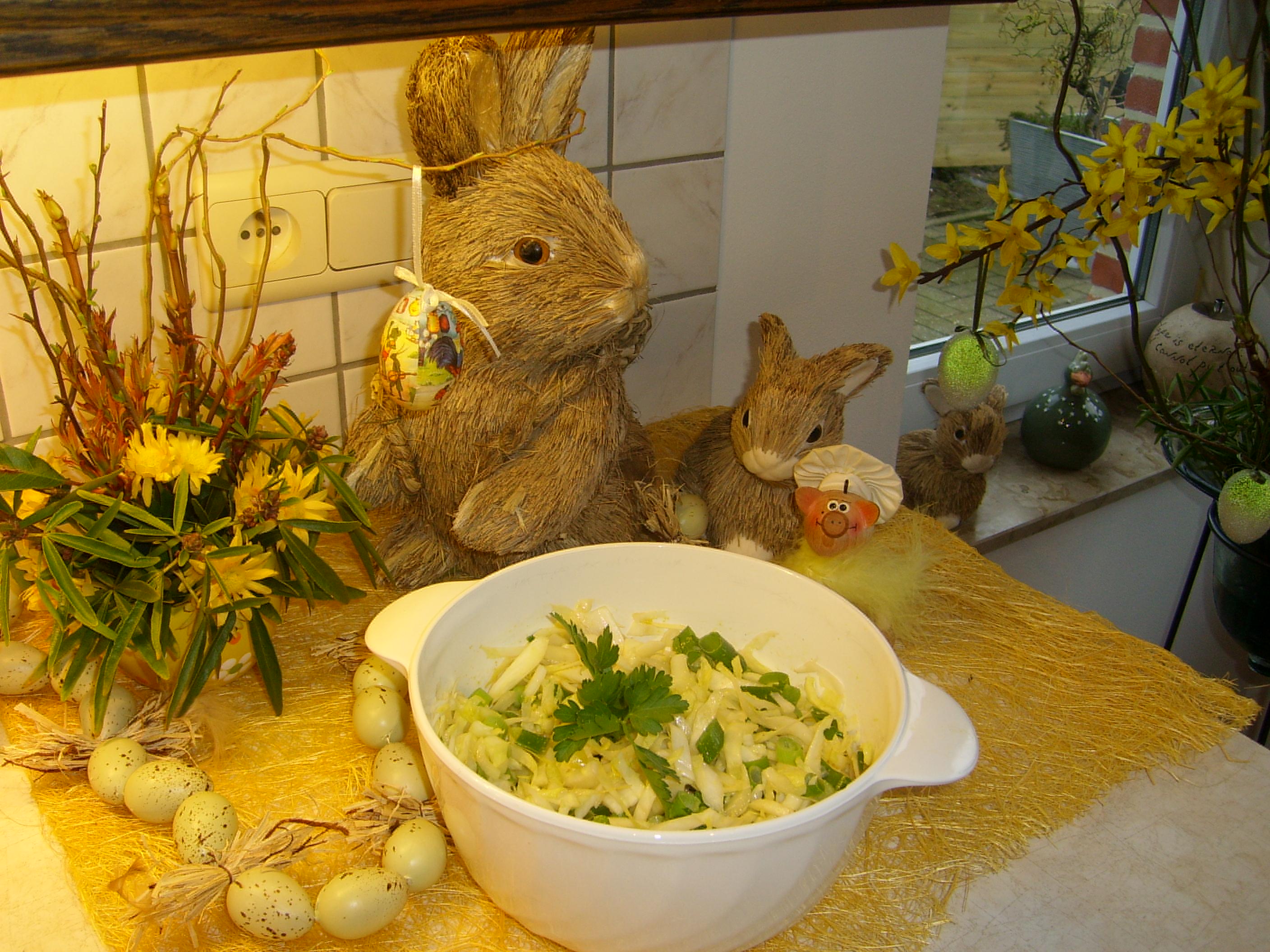 Witloof met een mosterdsausje 