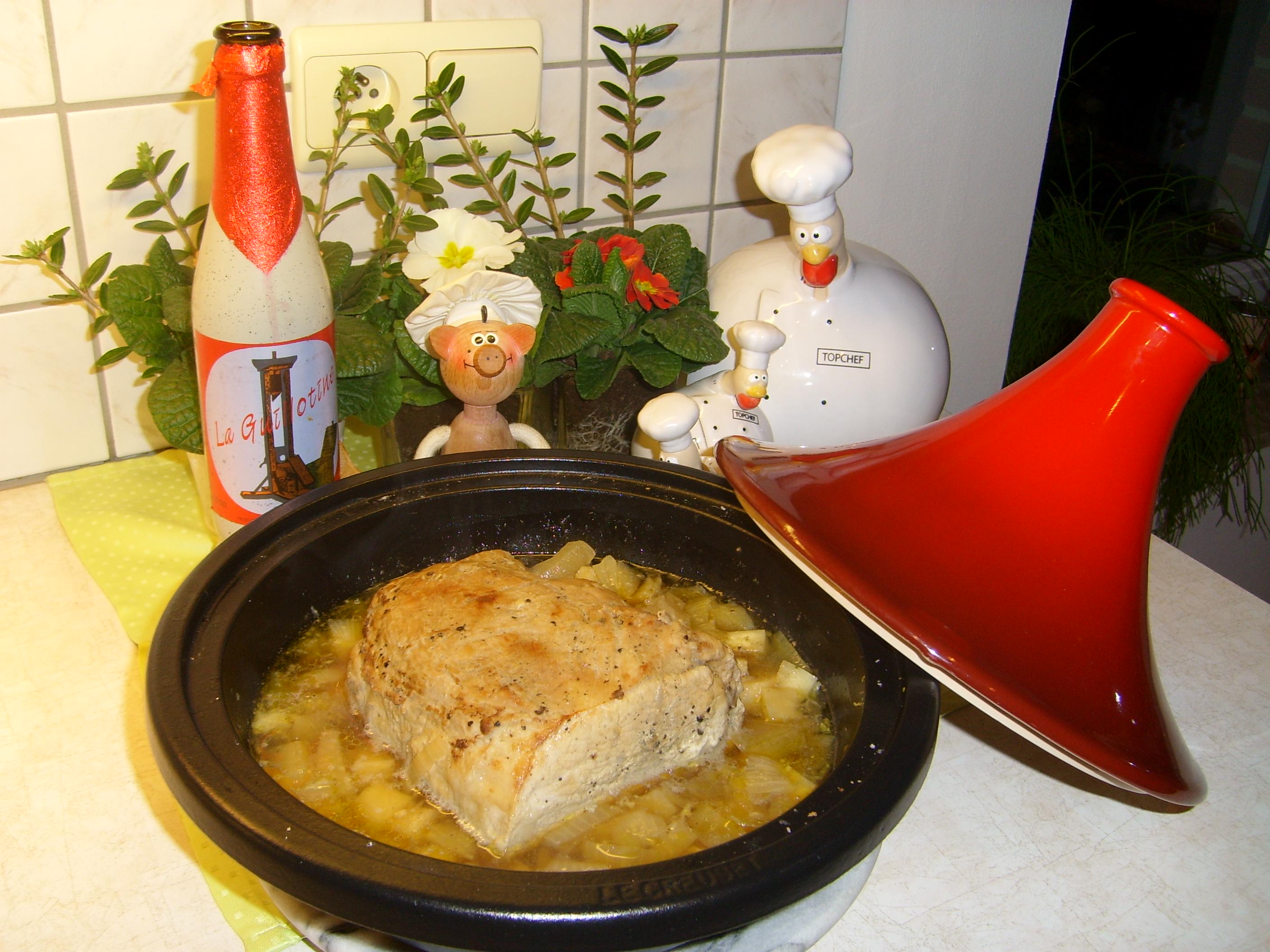 Tajine: La Guillotine met vergeten groenten