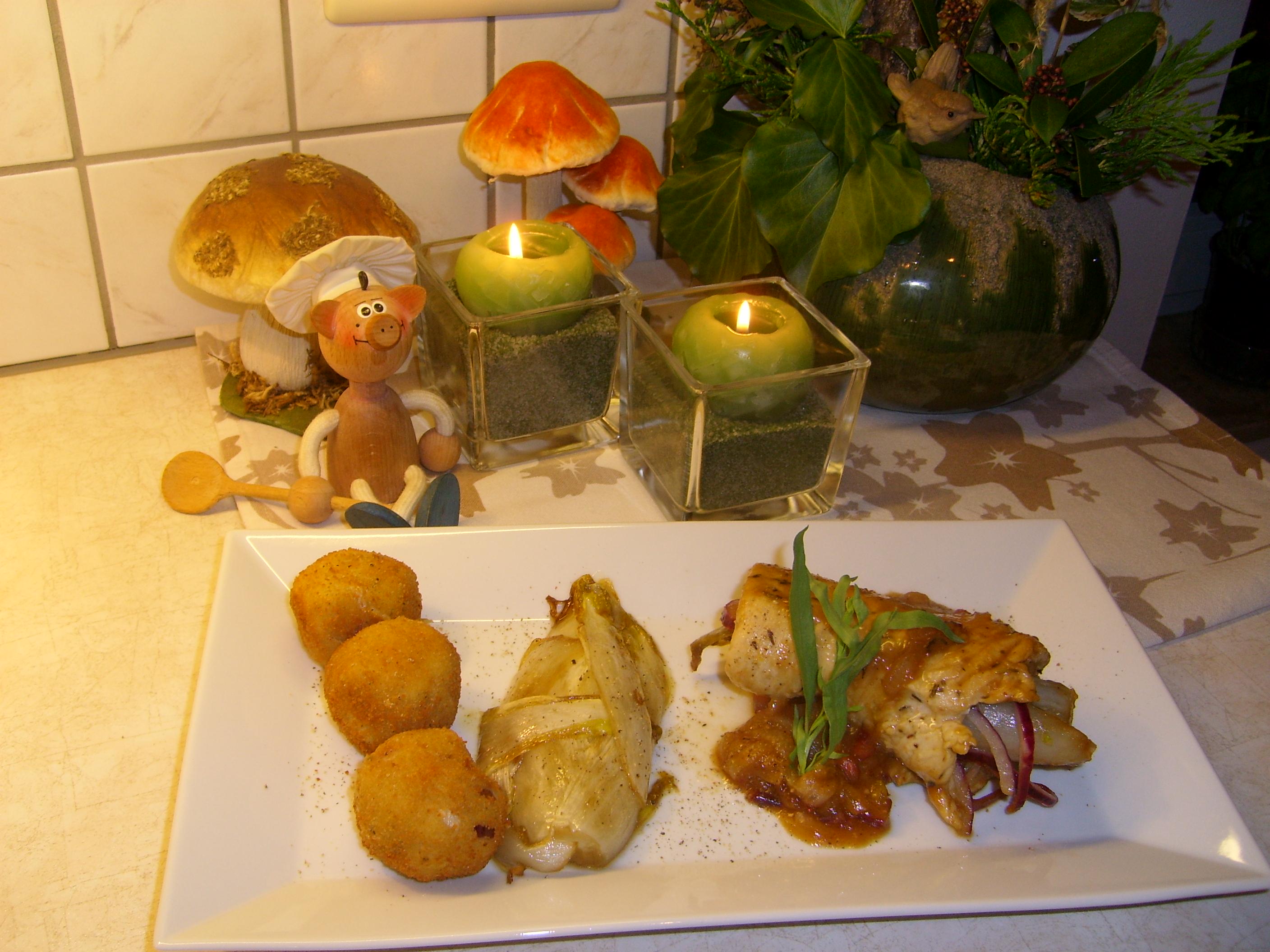 Verwend kalkoenlapje