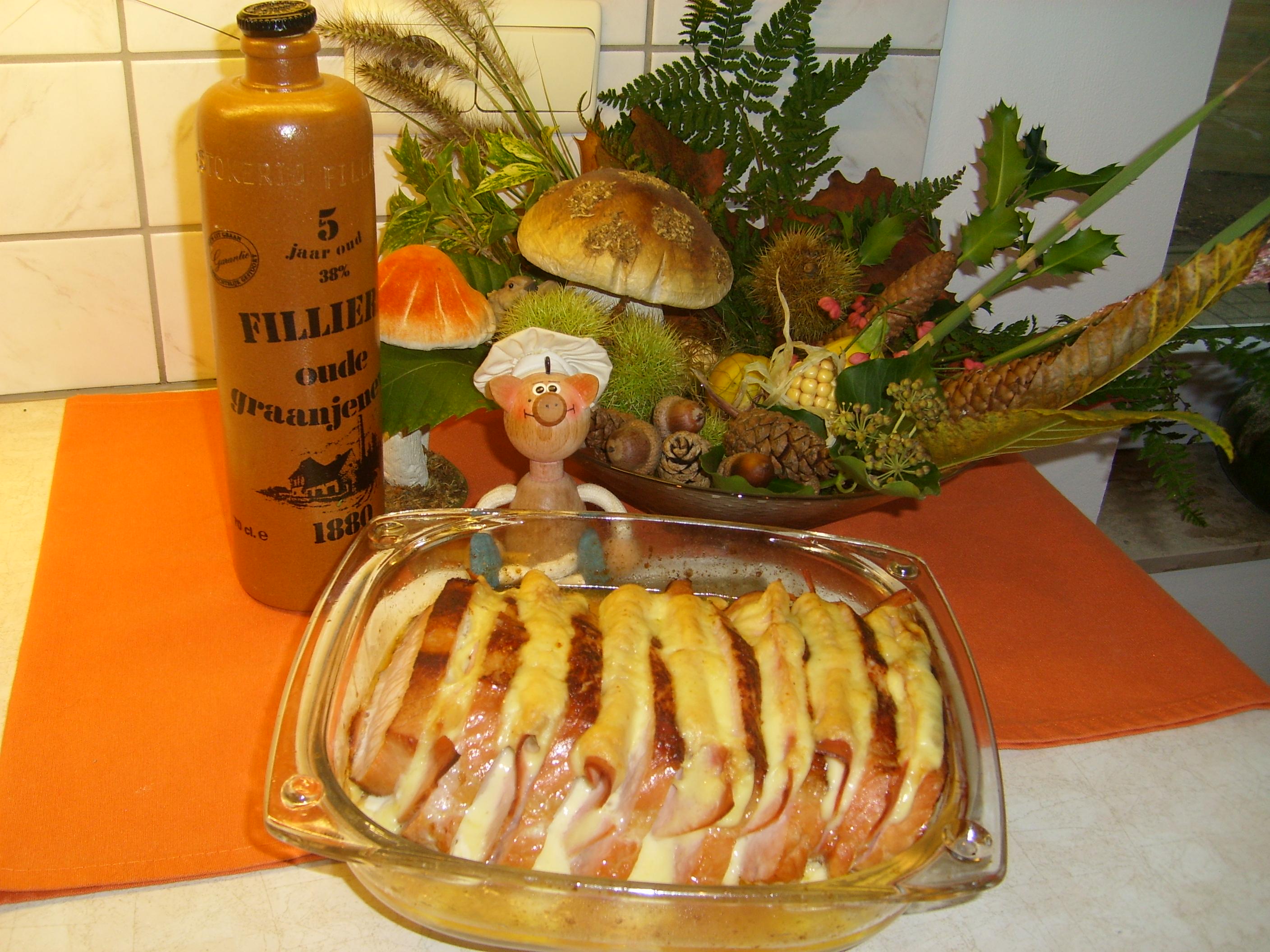 Ardeens gebraad met oude graanjenever