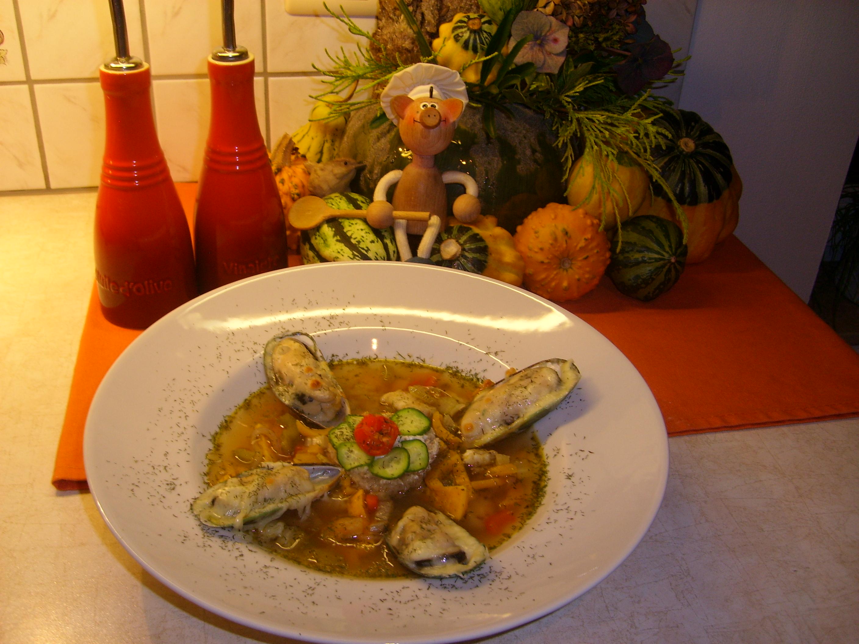 Soep voor in de vroege herfst