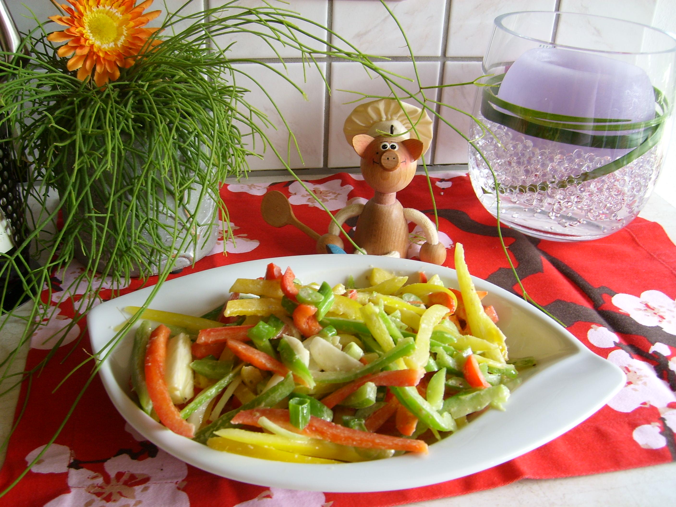 Paprika-salade