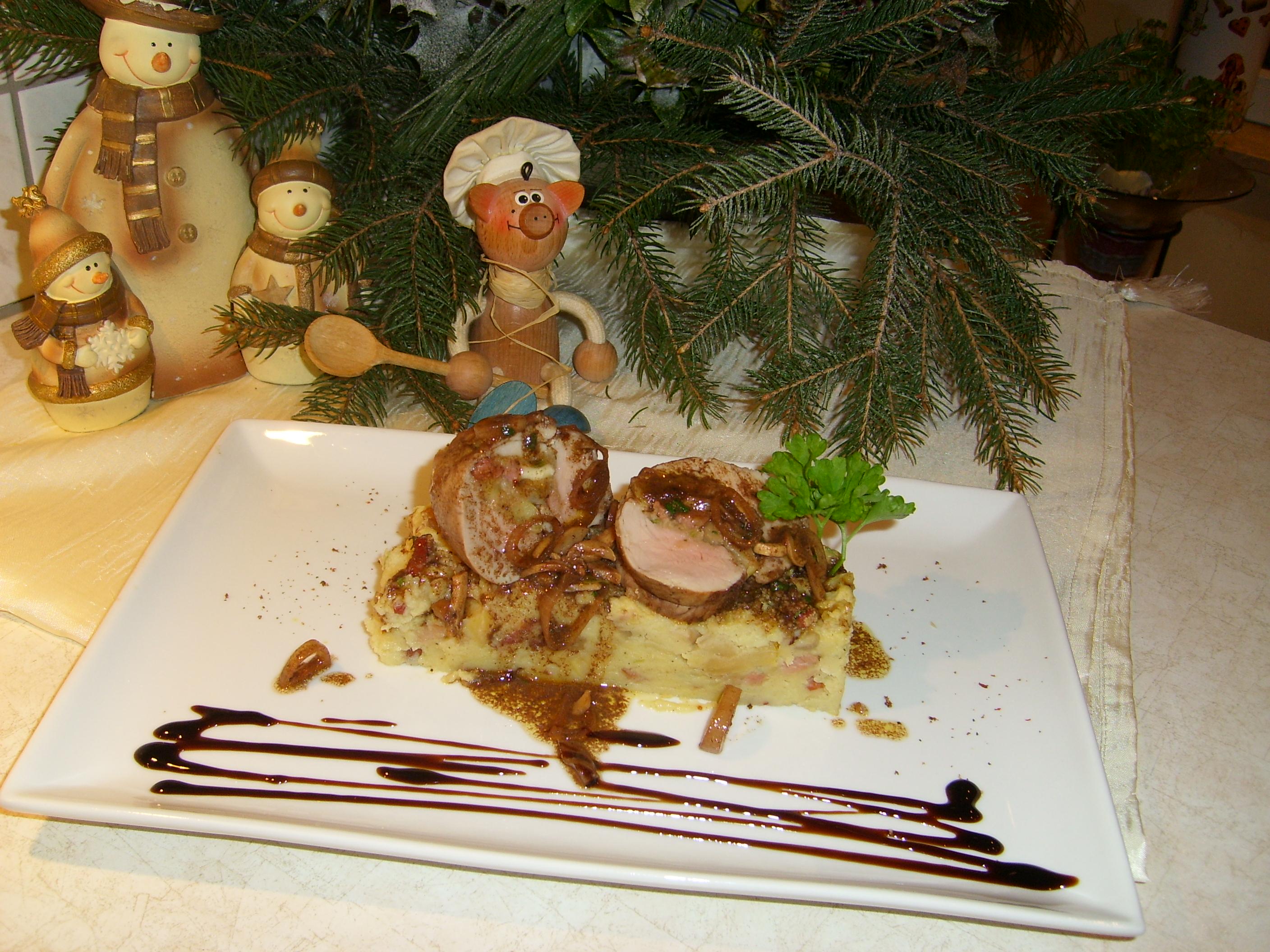 Varkenshaasjes gevuld 