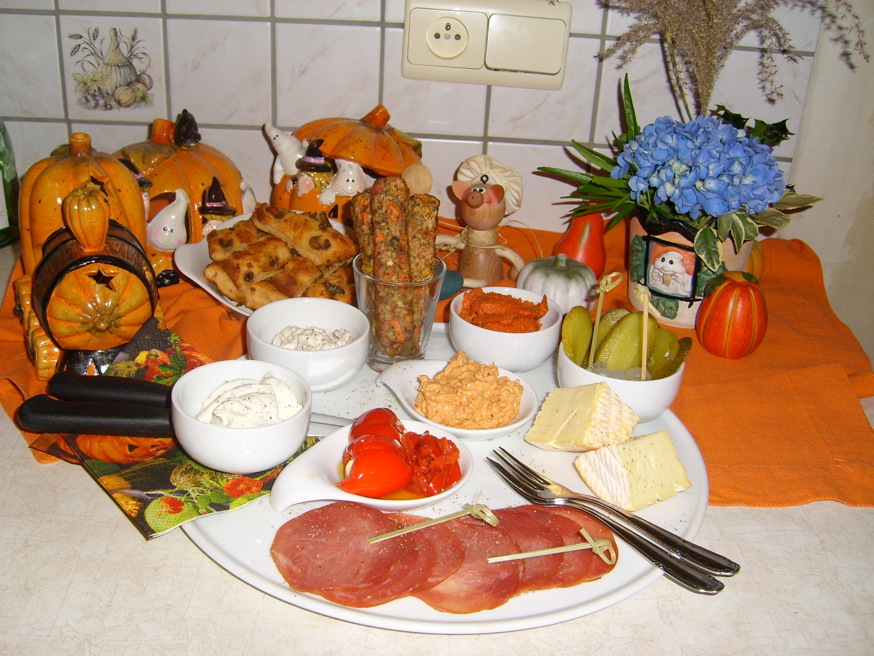 Een gezellige avond met lekkernijen