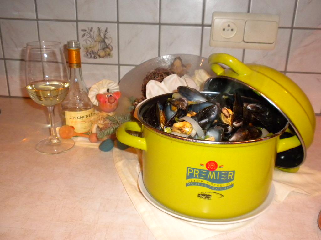 Mosselen met een kruidig tintje