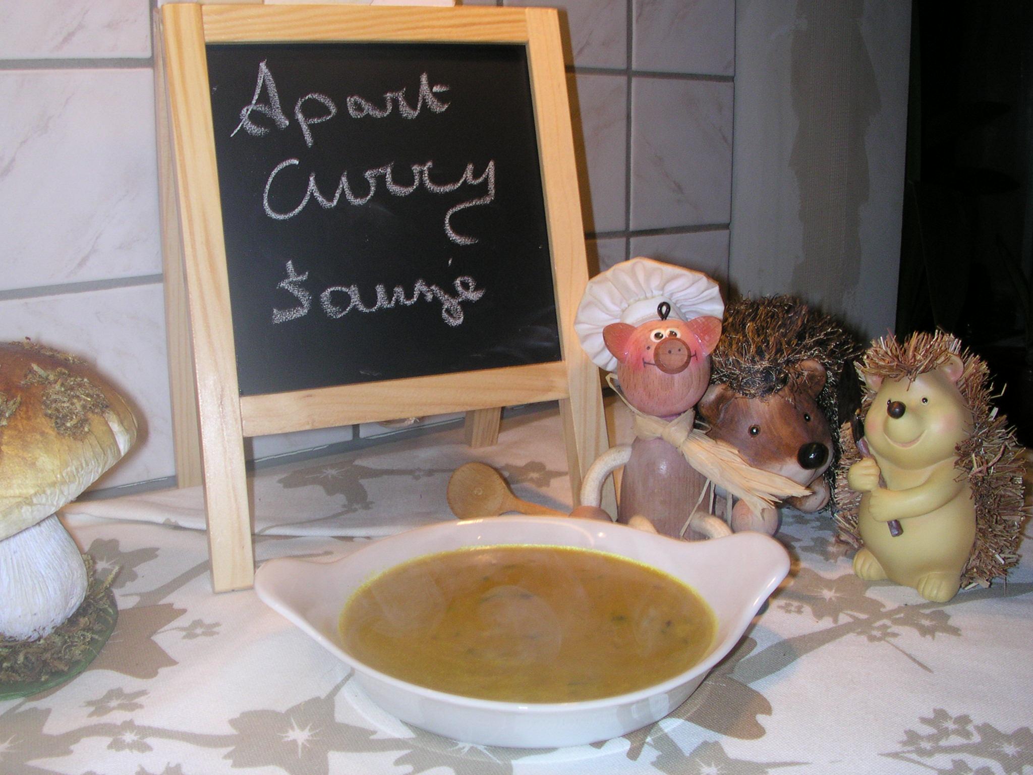 Saus : Curry met een apart smaakje