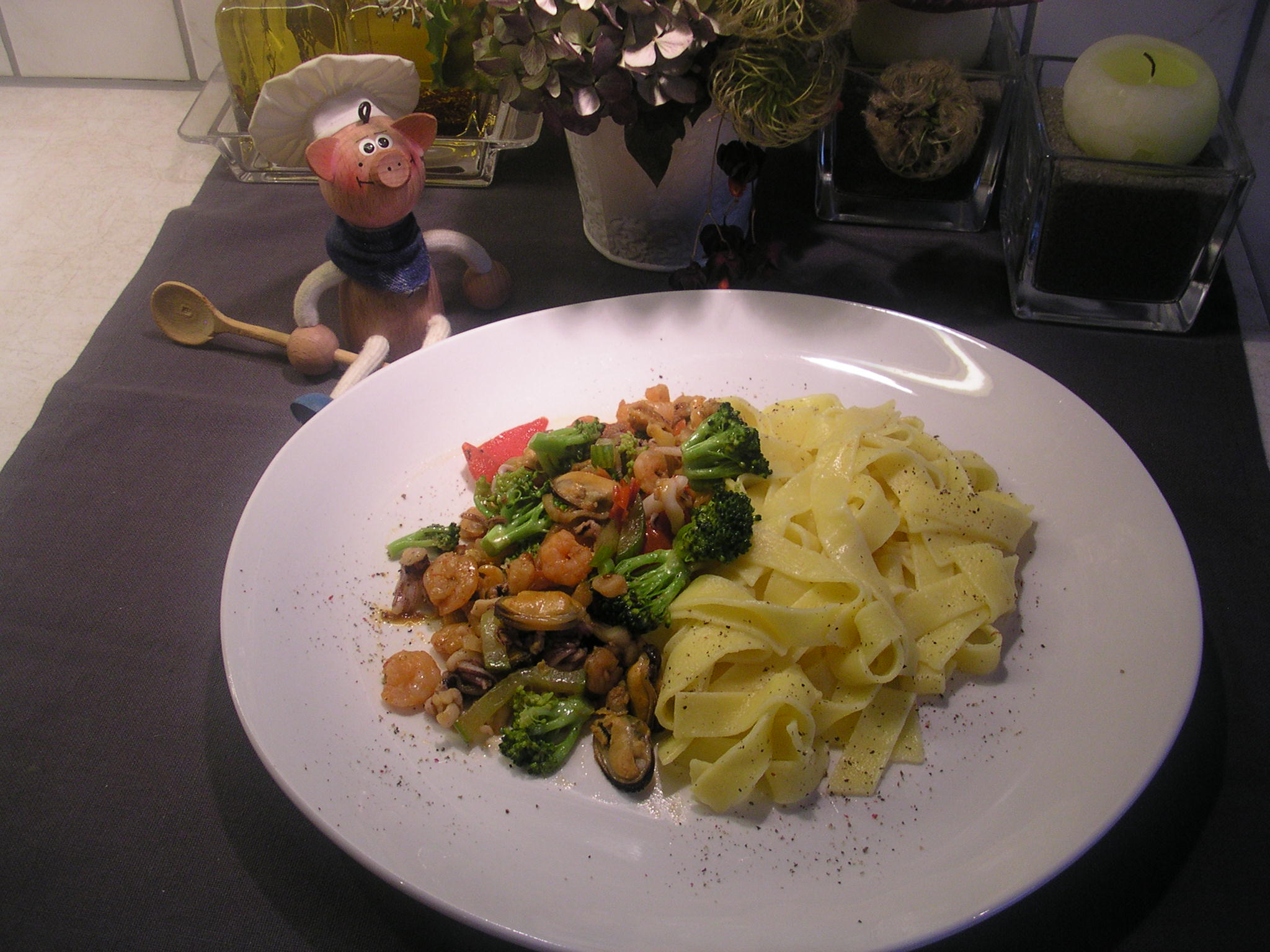Heel eenvoudige pasta