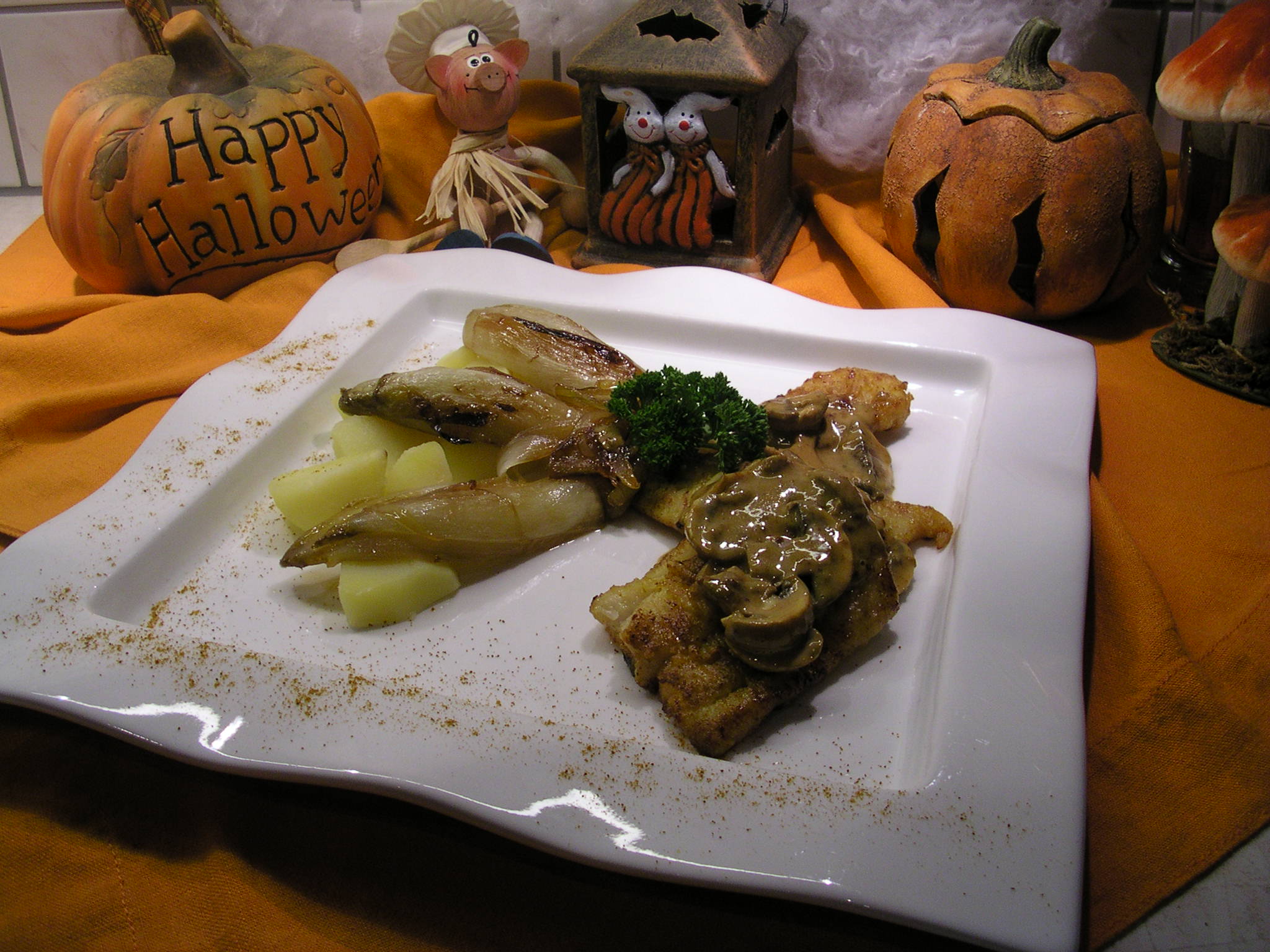 Blauwe wijtingfilet met witloof 