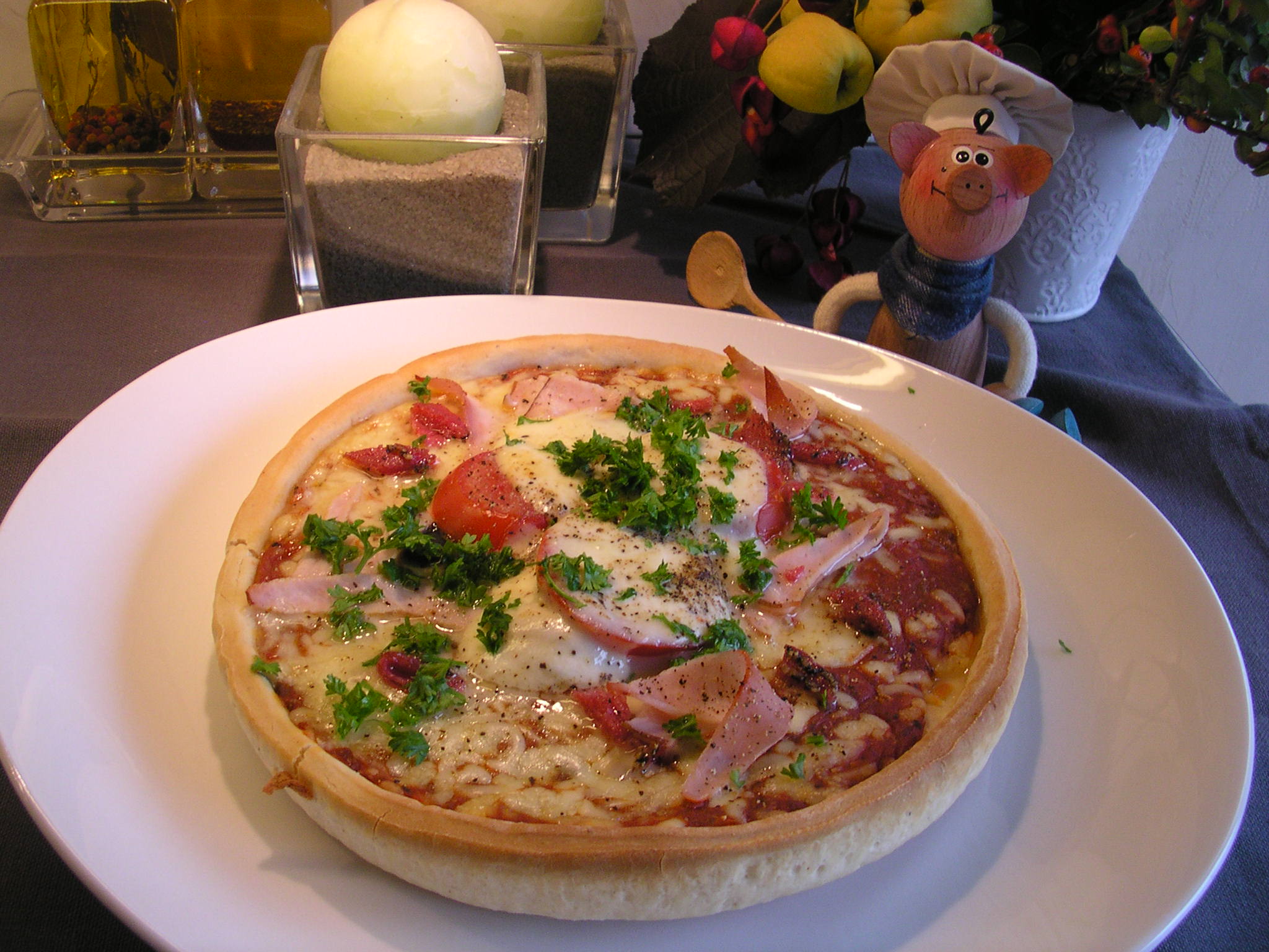 Wie geen zin heeft om te kokkerellen... pizza