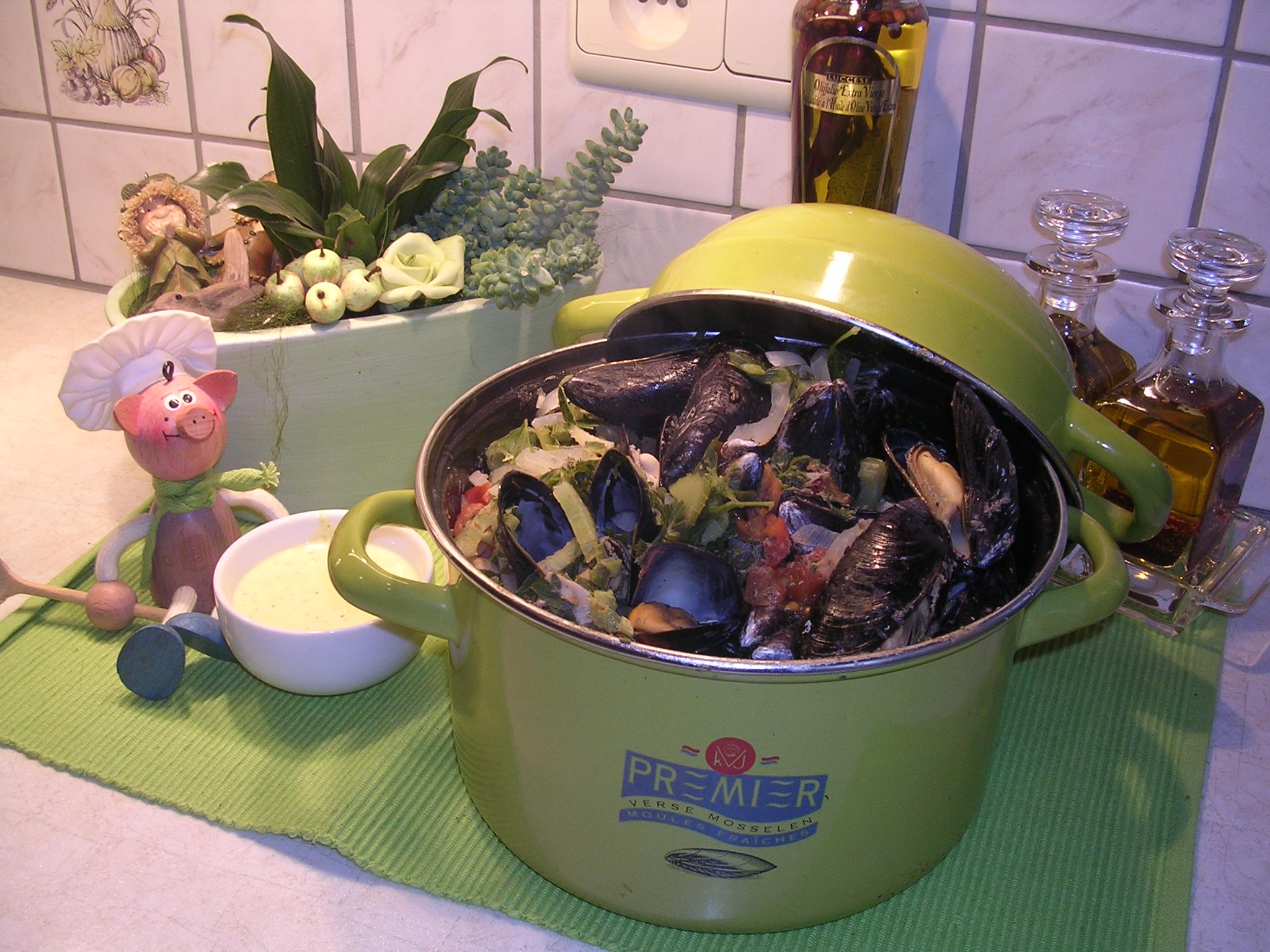 Mosselen : met Oude Hasseltse Jenever