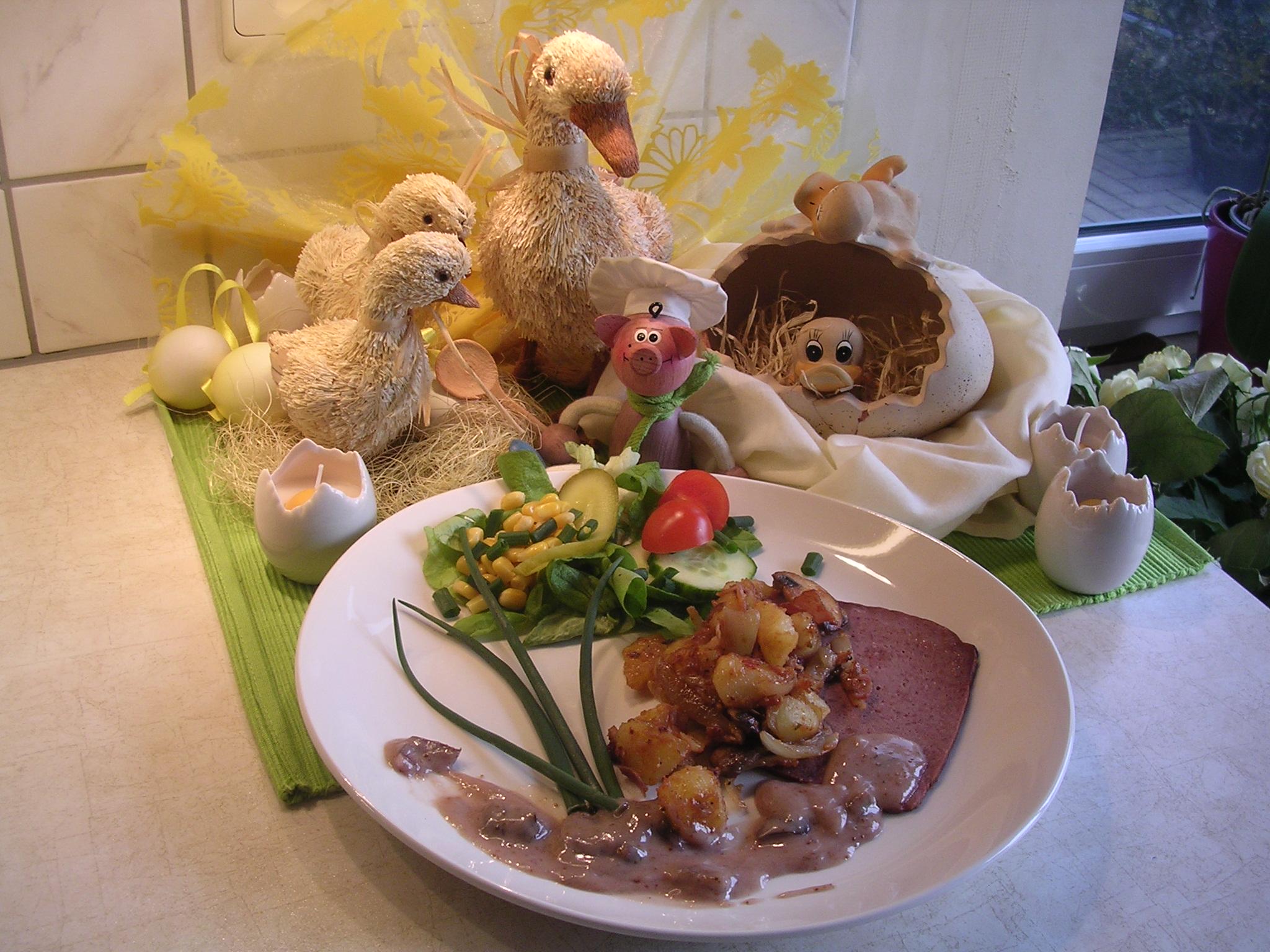 Lauwe boerenpate met een zacht vijgen-porto sausje