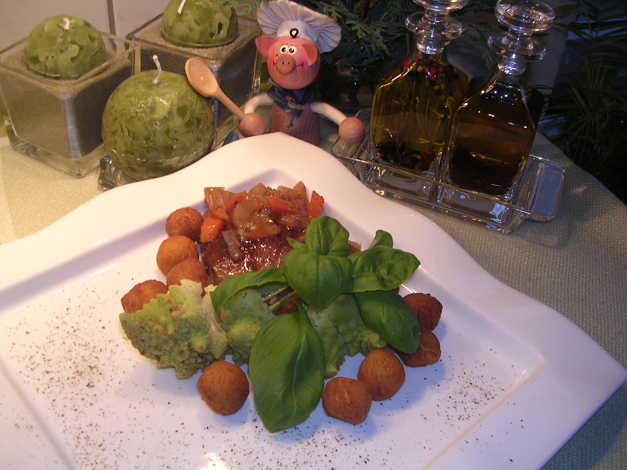 Struisvogel tournedos met ...