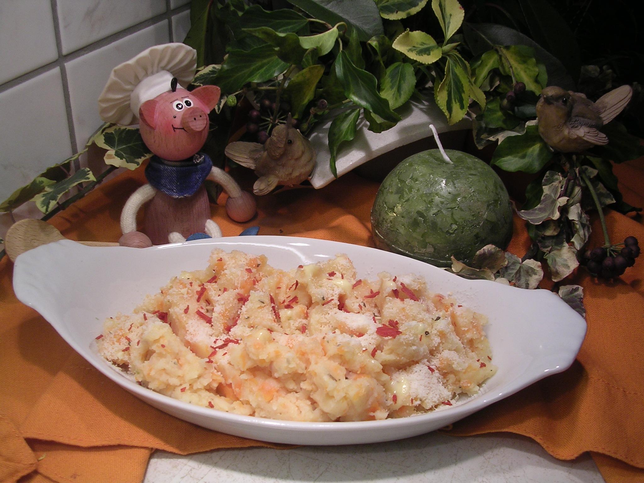 Aardappelpuree met een apart smaakje