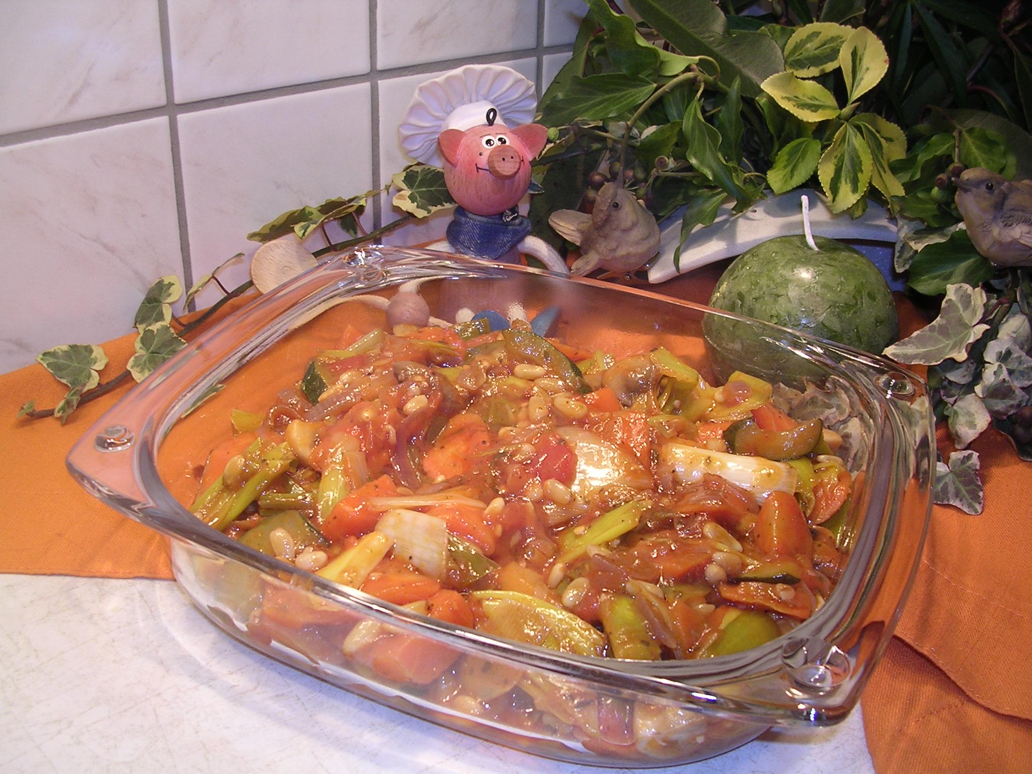 Stew vegetables of groentenstoofpotje