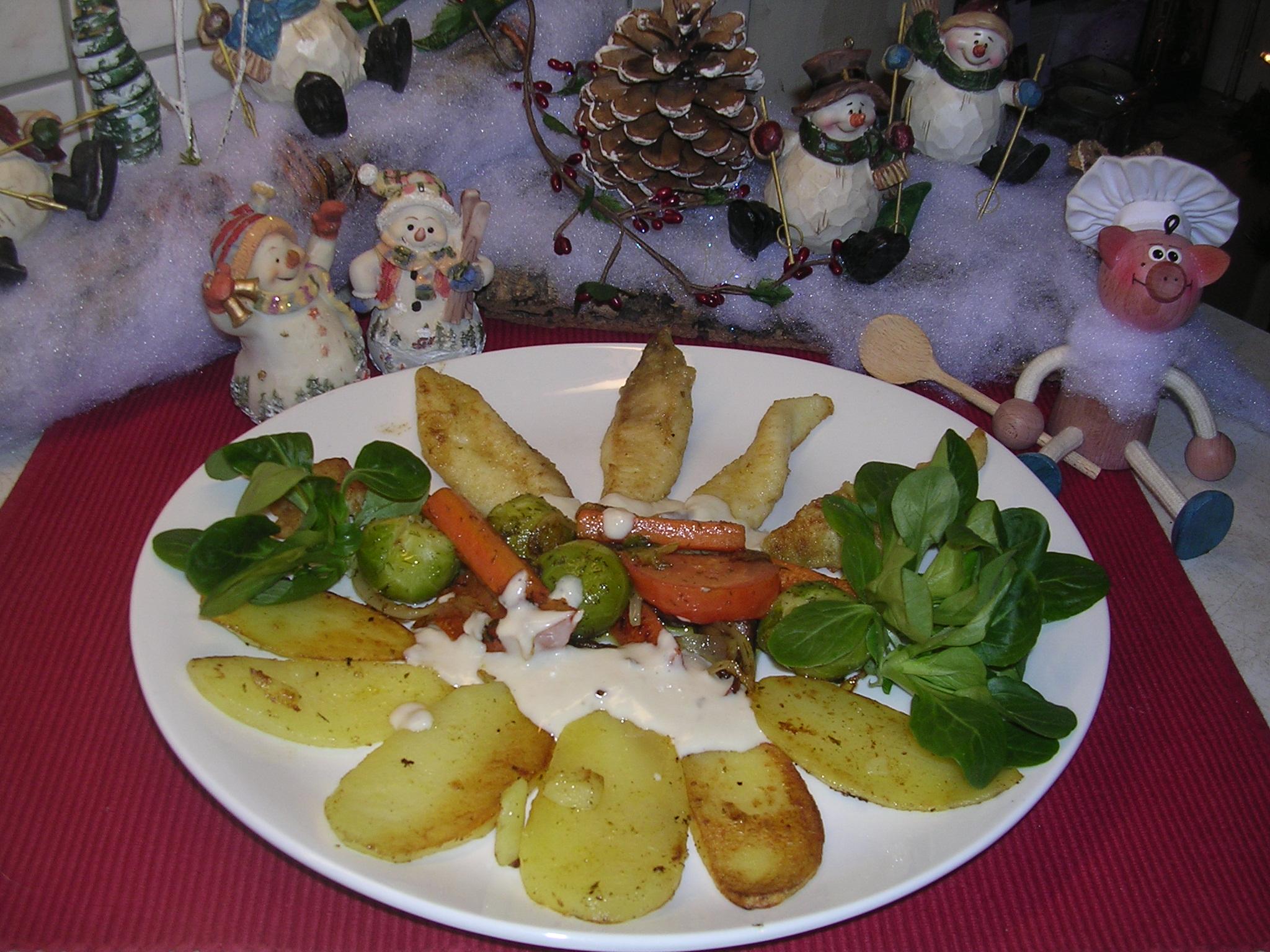 Kleur en rijk bordje met....