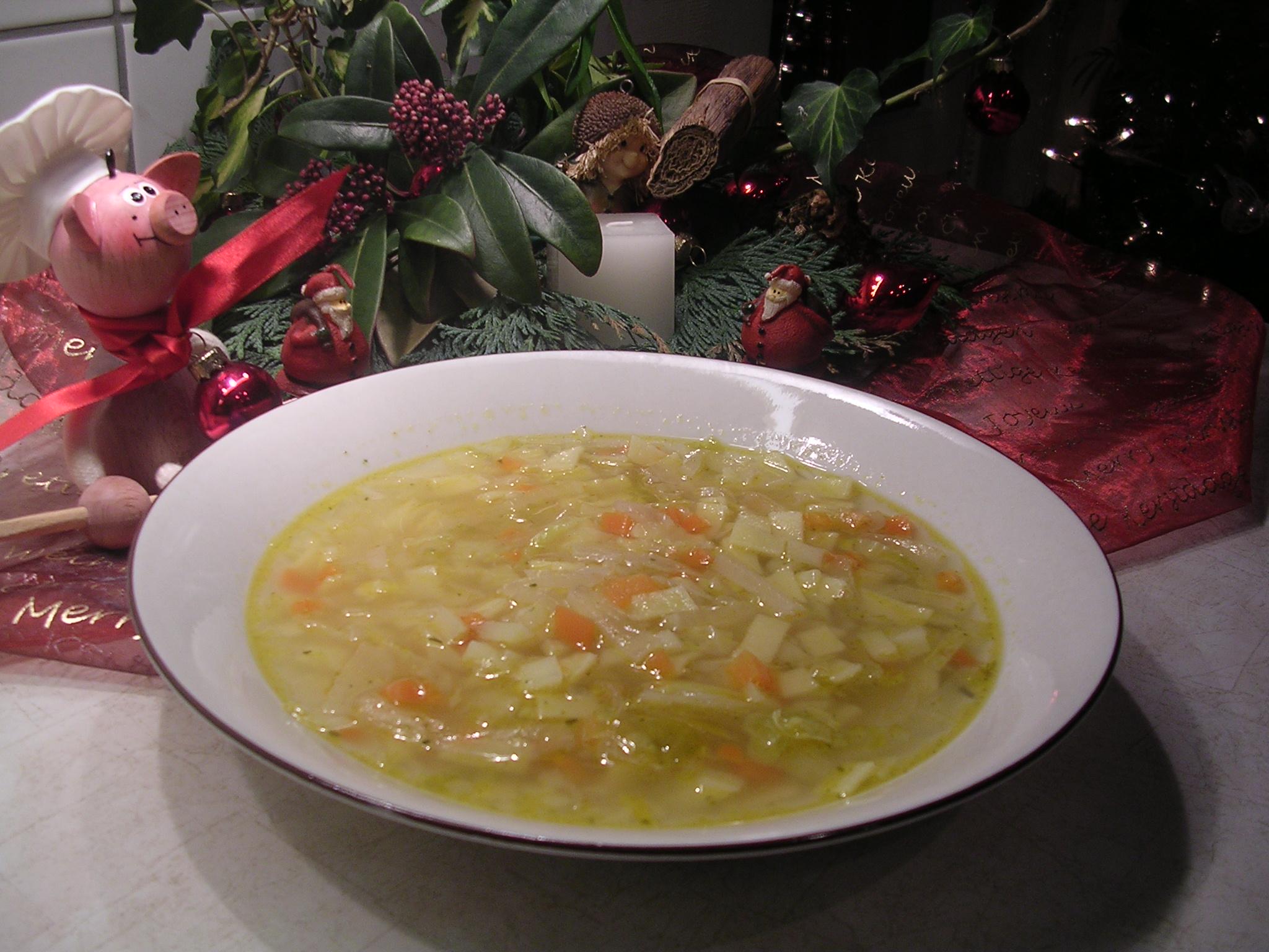 Soep : kerstsoep eens iets anders