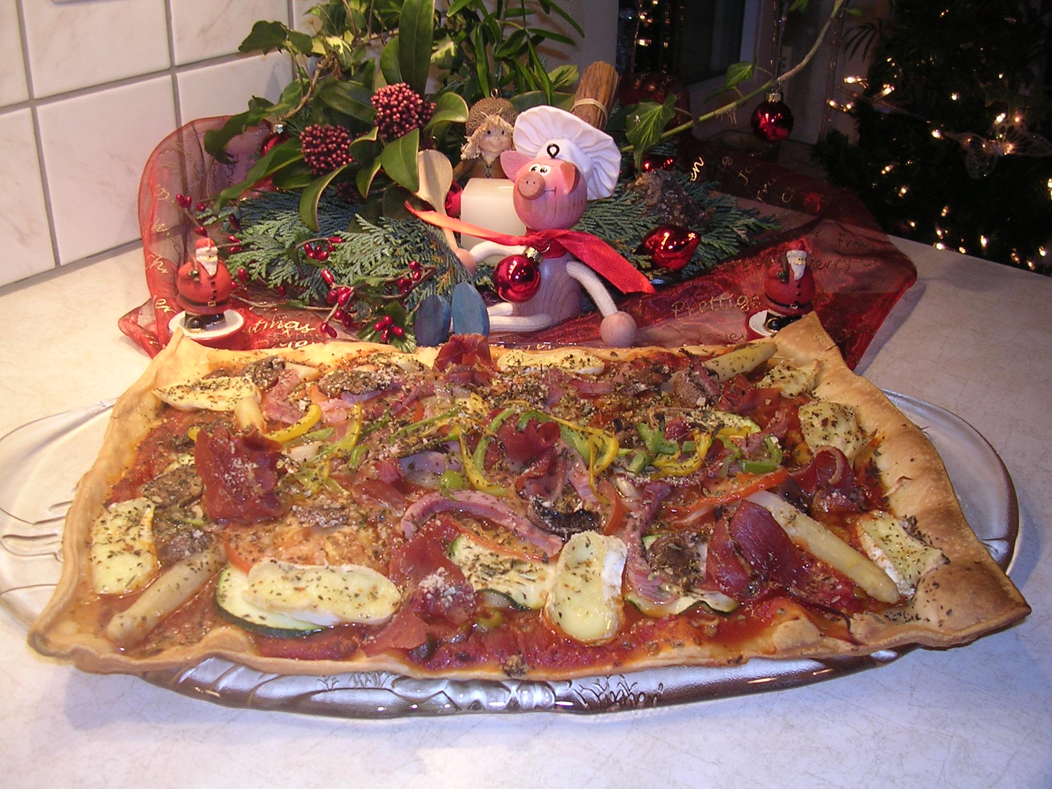 Pizza abbekras