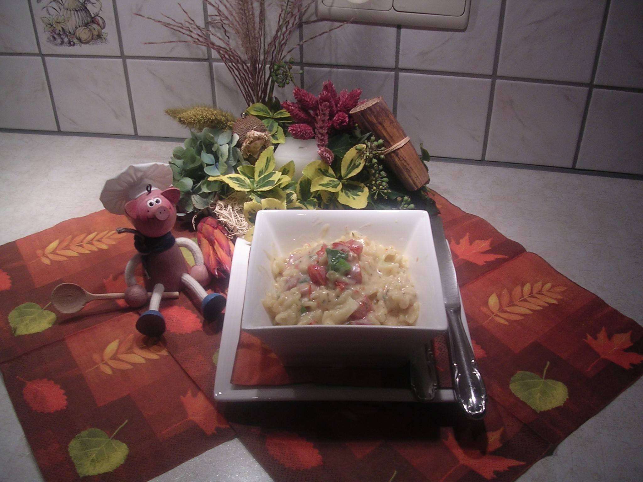 Overschotje van pantacce met zongedroogde...