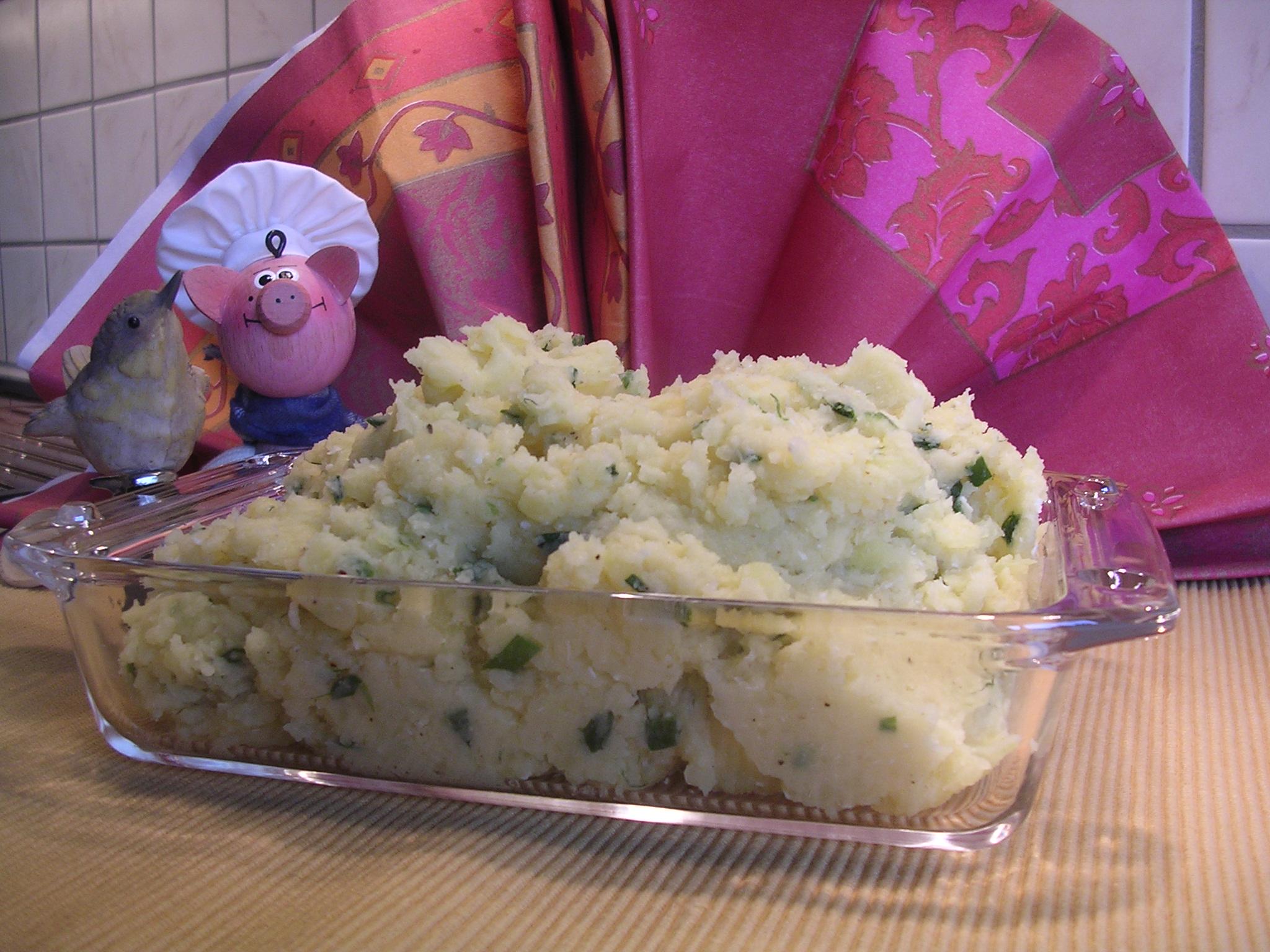 Aardappelen : Venkel puree