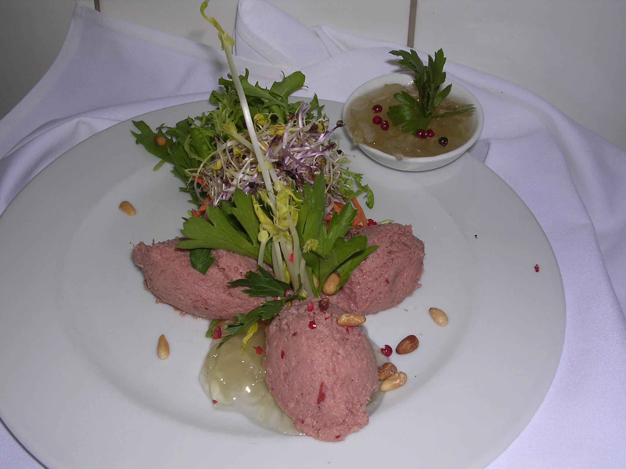 Mousse van gerookte eendeborst