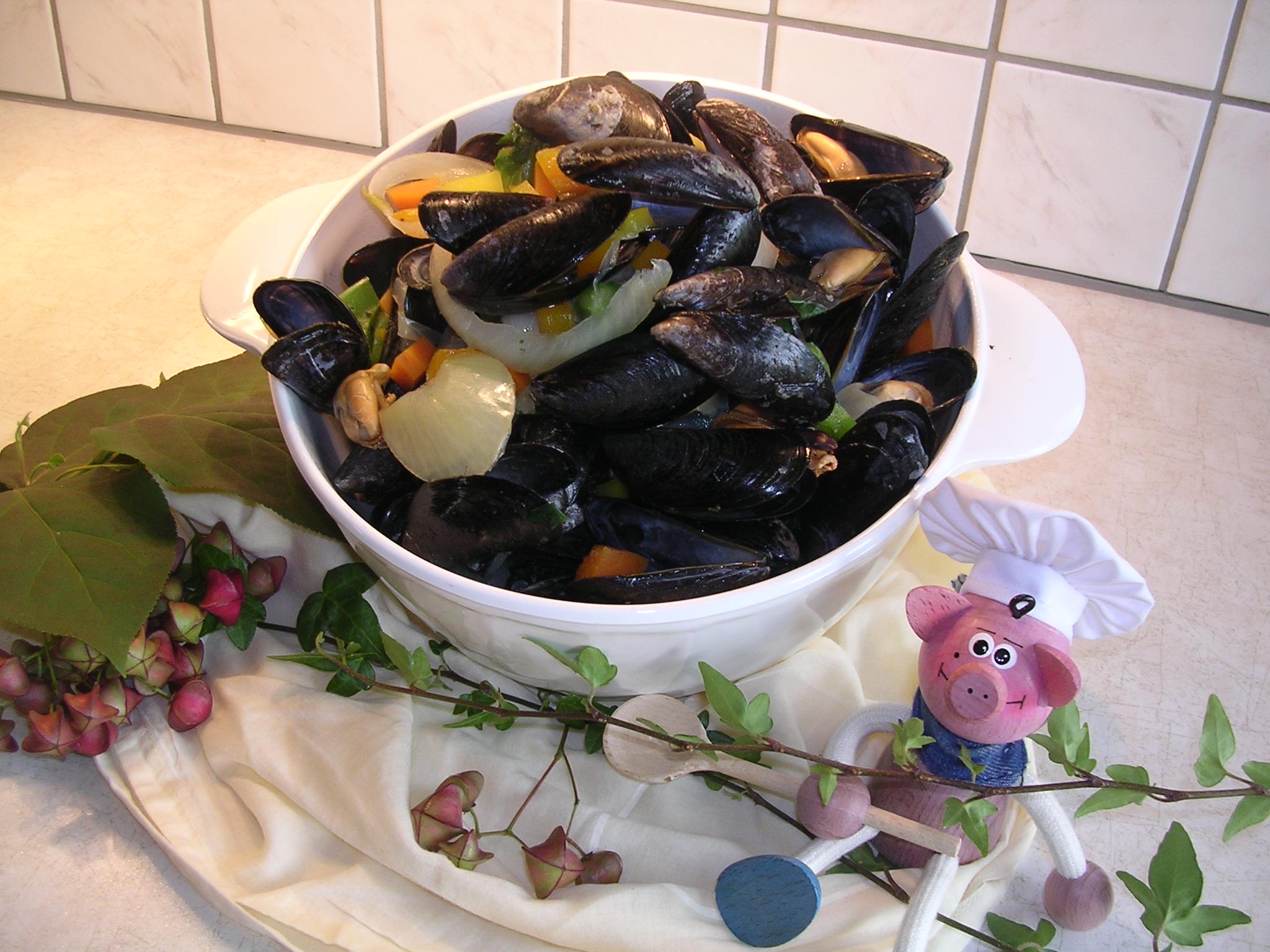 Zeeuwse mosselen klaargemaakt  in België