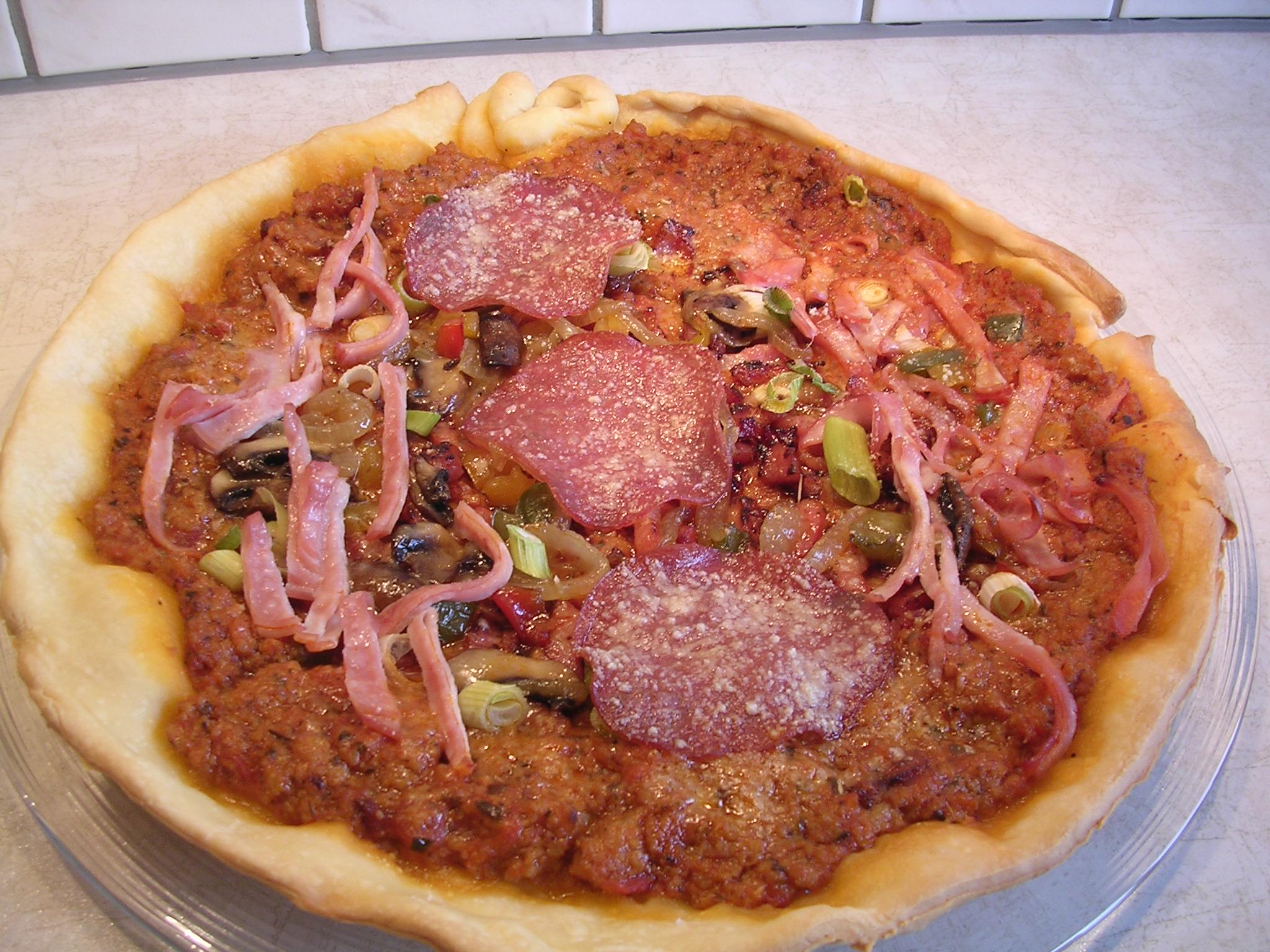 Pizza eet hij het of eet hij het niet