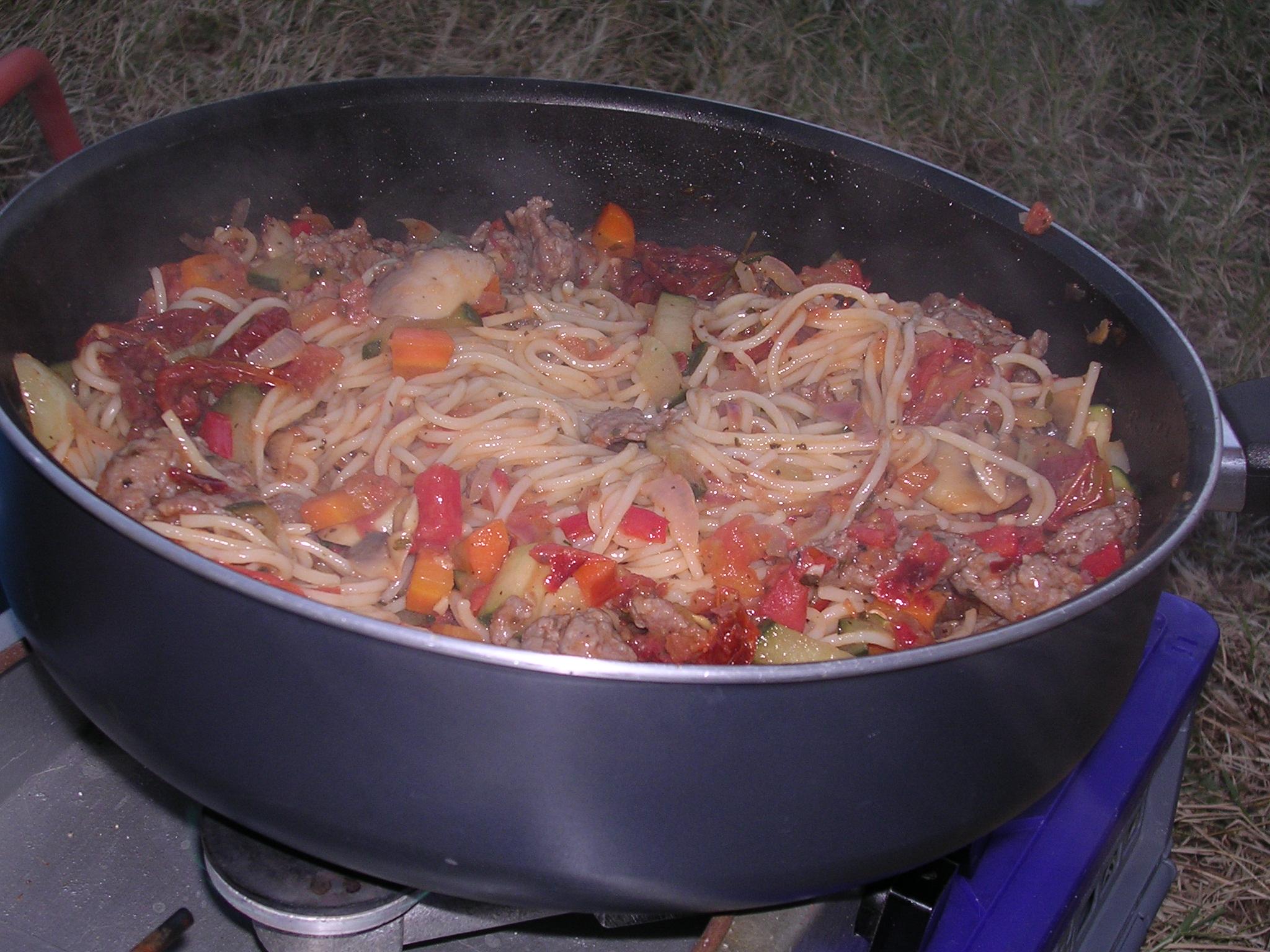 Camping spaghetti Kroatie