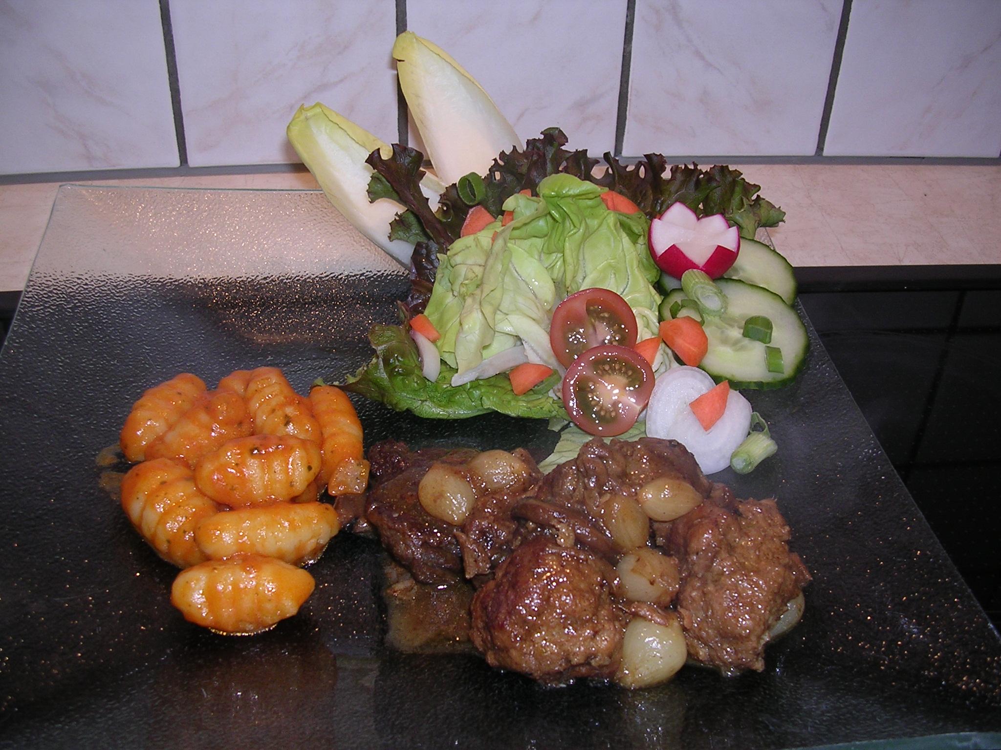 Fricassè op zoete wijze met duvel