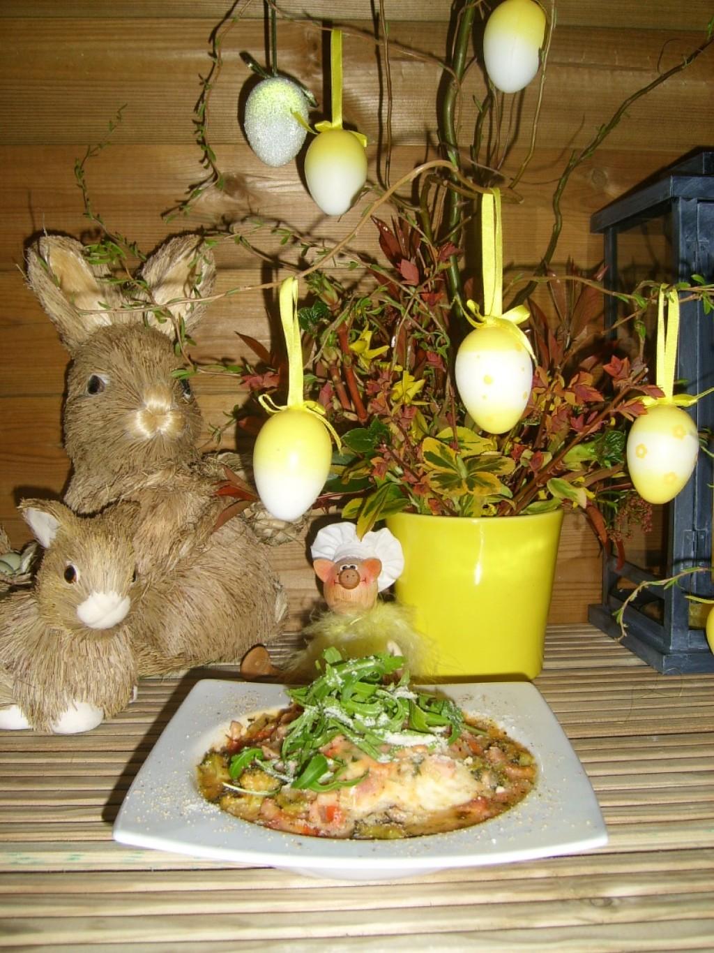 Lasagne op zijn paasbest